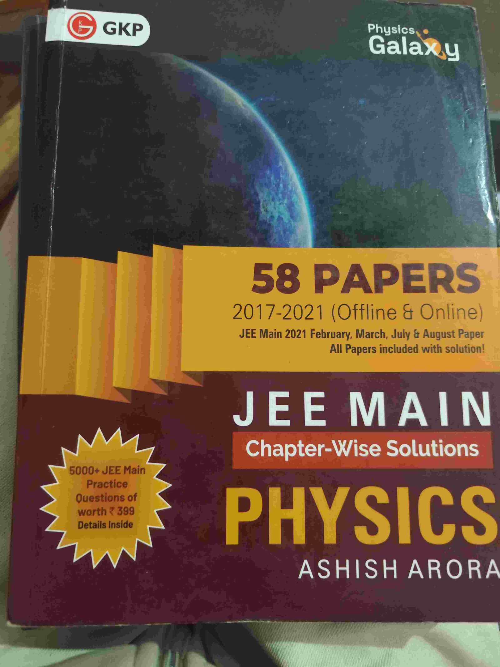 Pyq book physics jee mains