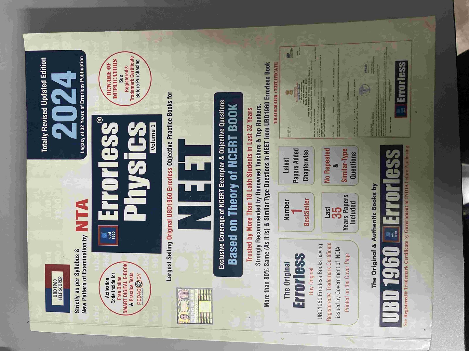 ERRORLESS PHYSICS PART 1