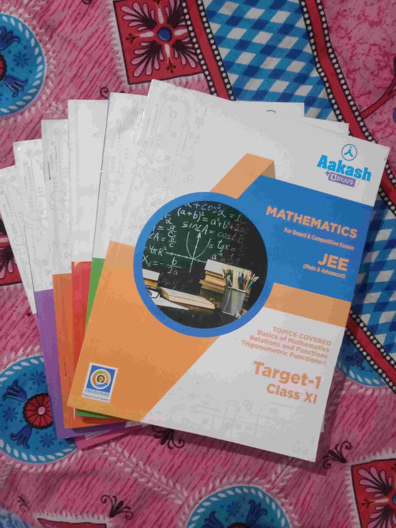 Byjus jee main & advance class 11 maths books