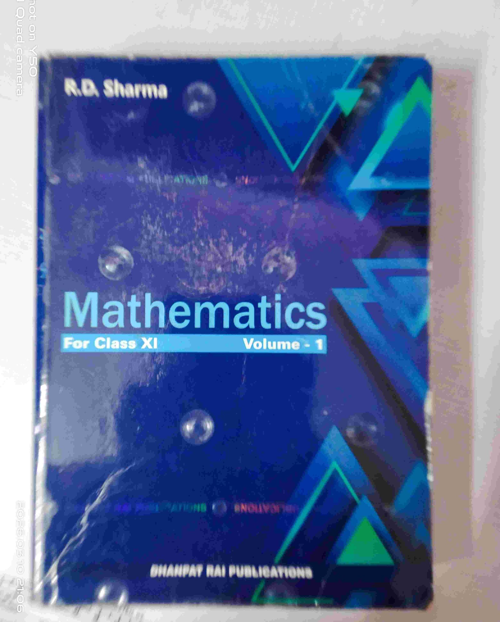 RD Sharma mathematics for class XI Volume 1