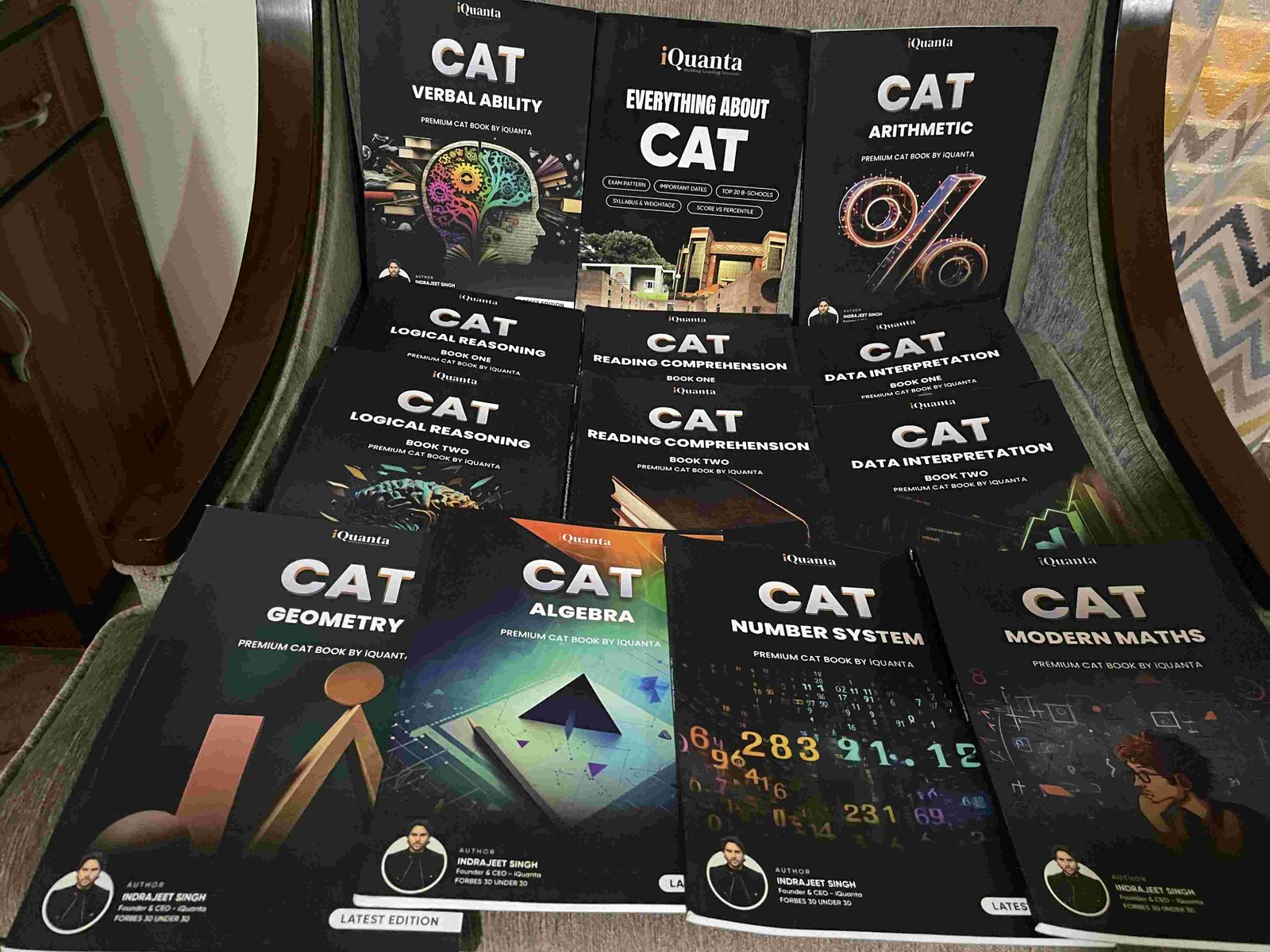 iQuanta CAT Premium Preparation Set (12 Books)