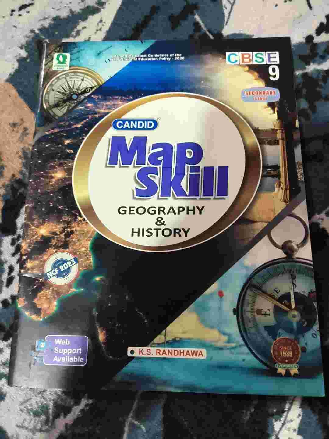MAP SKILL OF GEOGRAPHY AND HISTORY OF CLASS 9TH