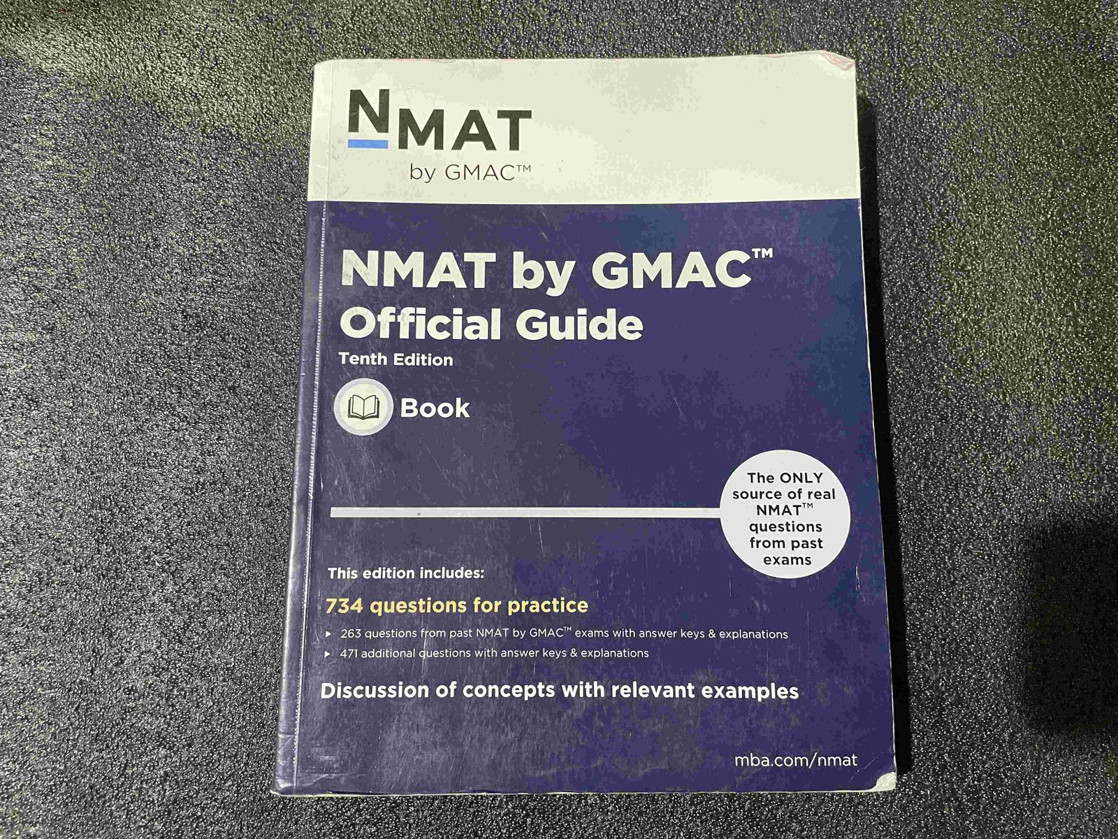 Official NMAT Guide 10th Edition by GMAC