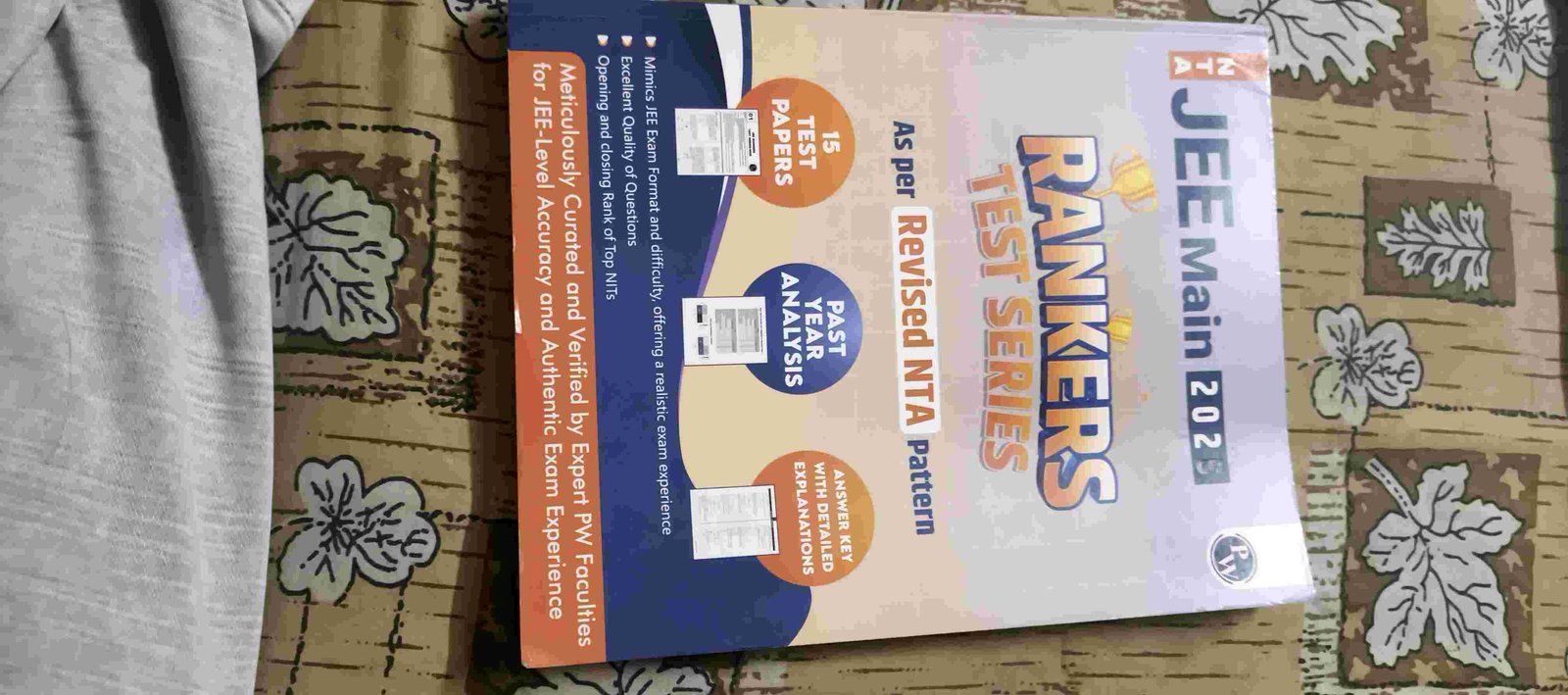 JEE MAIN 2025 RANKER TEST SERIES