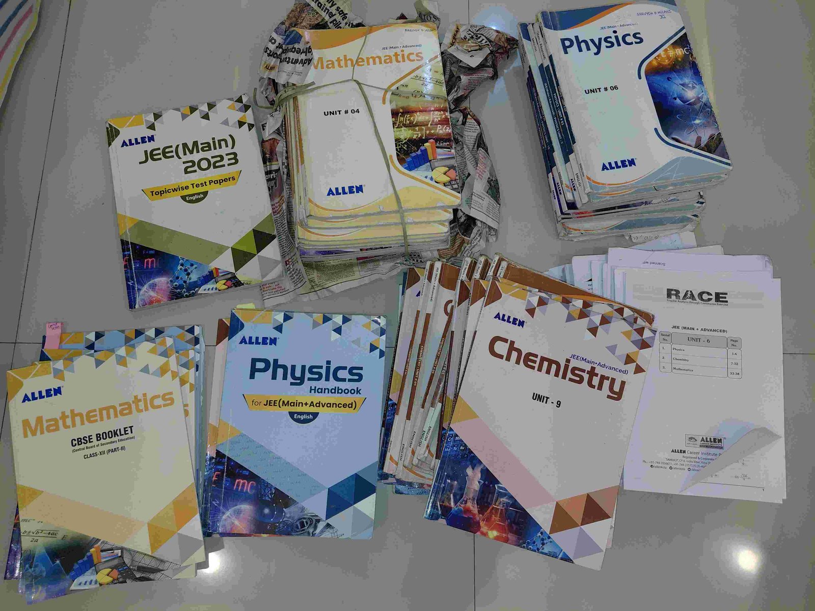 ALLEN modules all study material dpp test papers