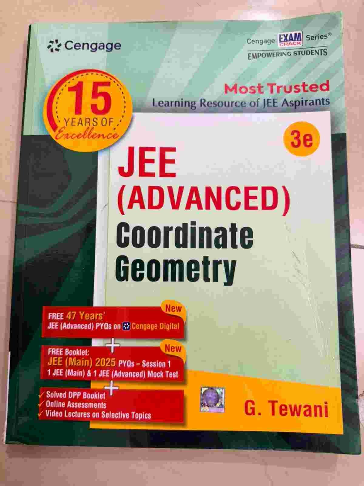 JEE ADVANCED COORDINATE GEOMETRY