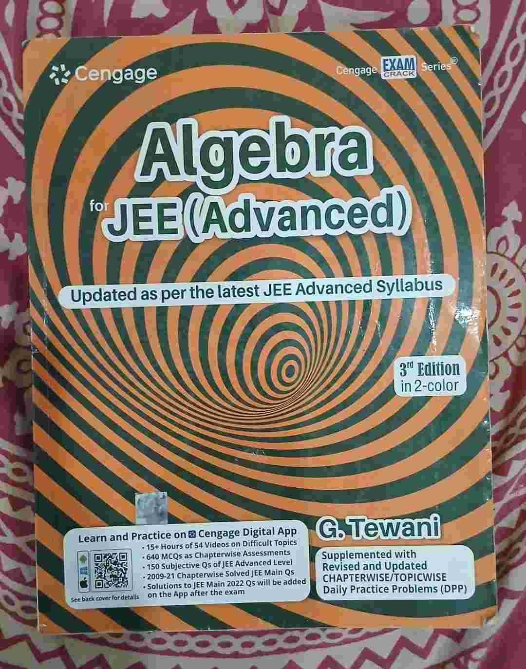 Cengage Maths algebra Jee mains And advanced