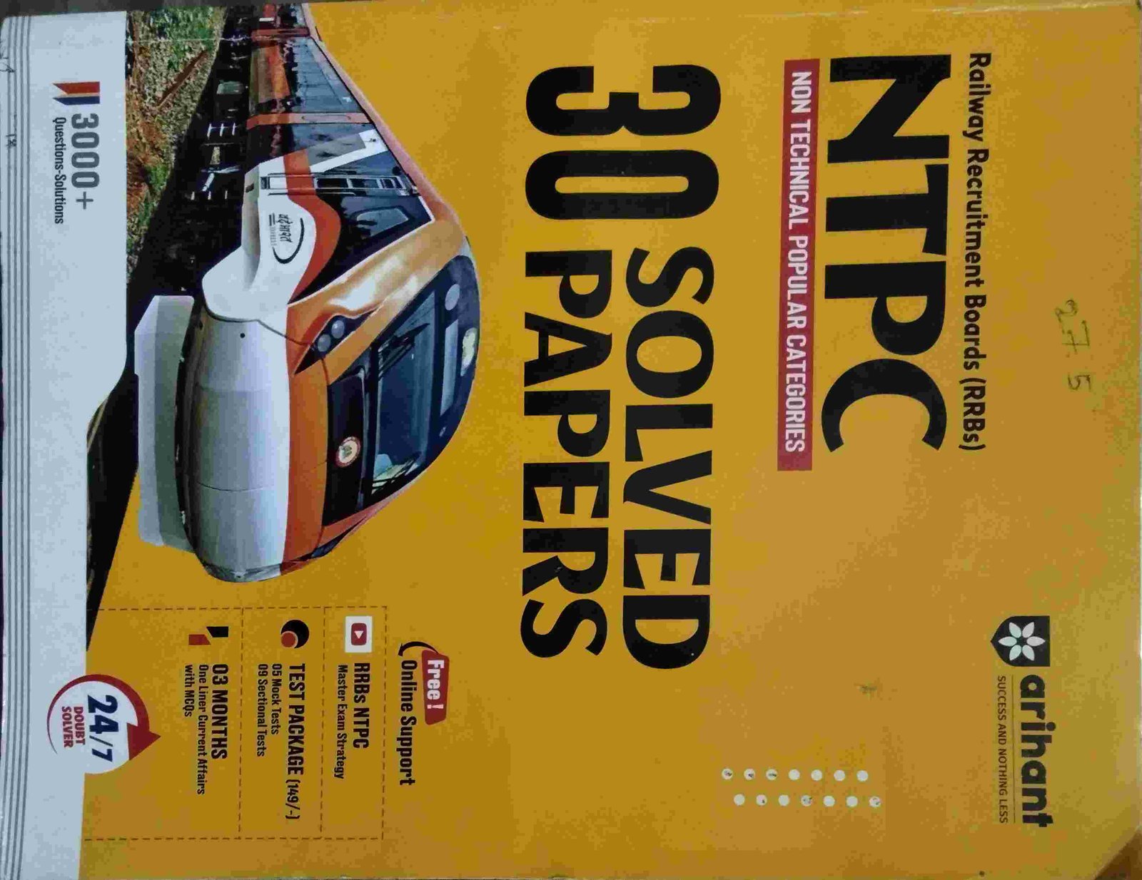 Arihant RRB NTPC 30 Solved Papers (Non-Technical)