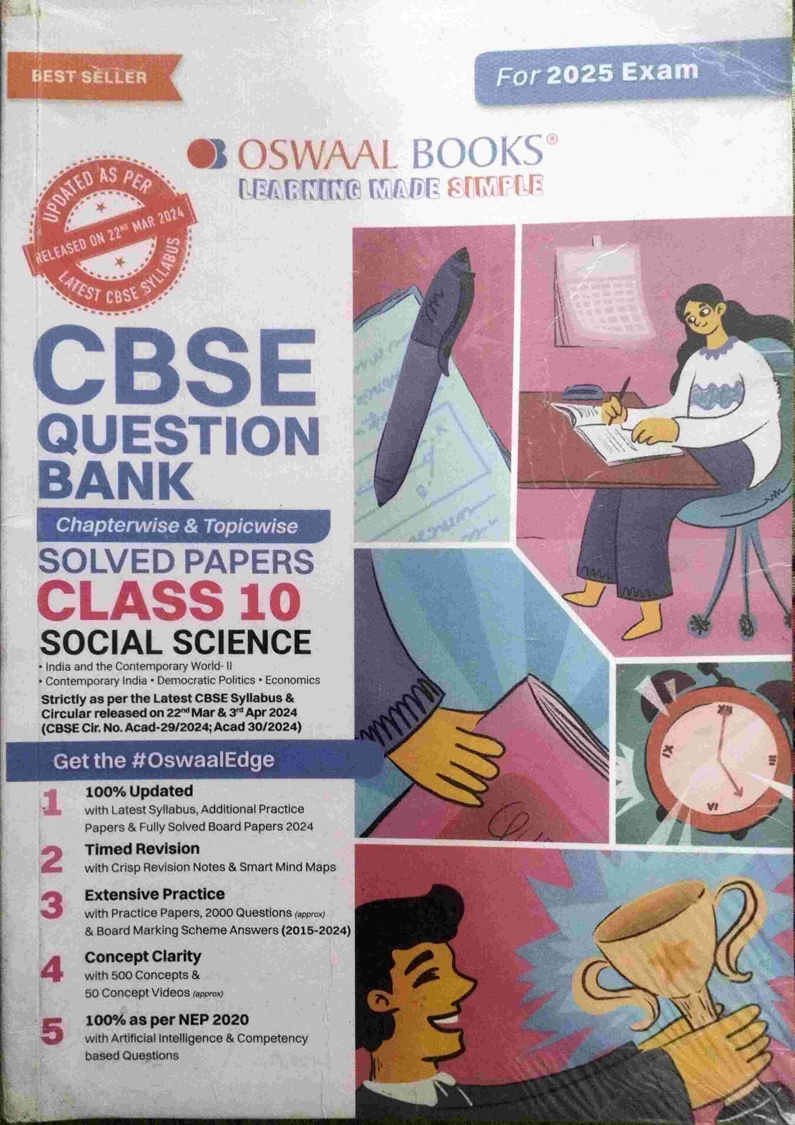 Oswaal Class 10 SST Question Bank