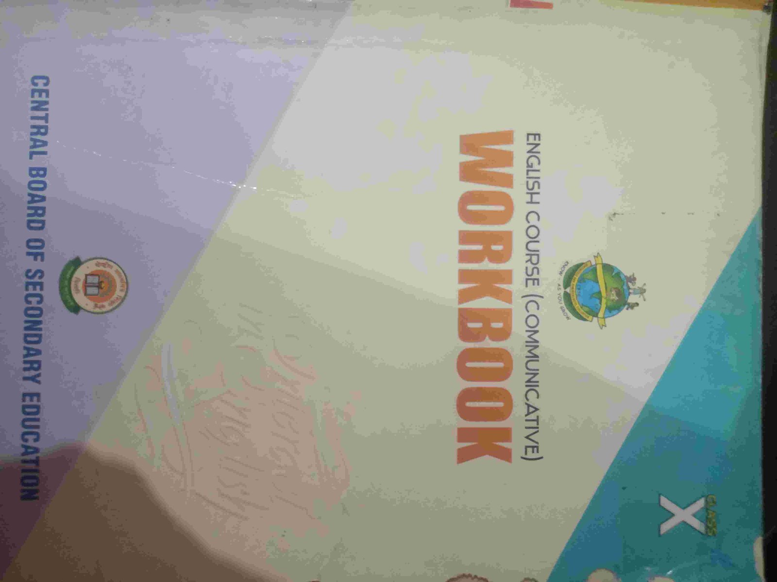 Interact in English" Workbook, which is a textbook