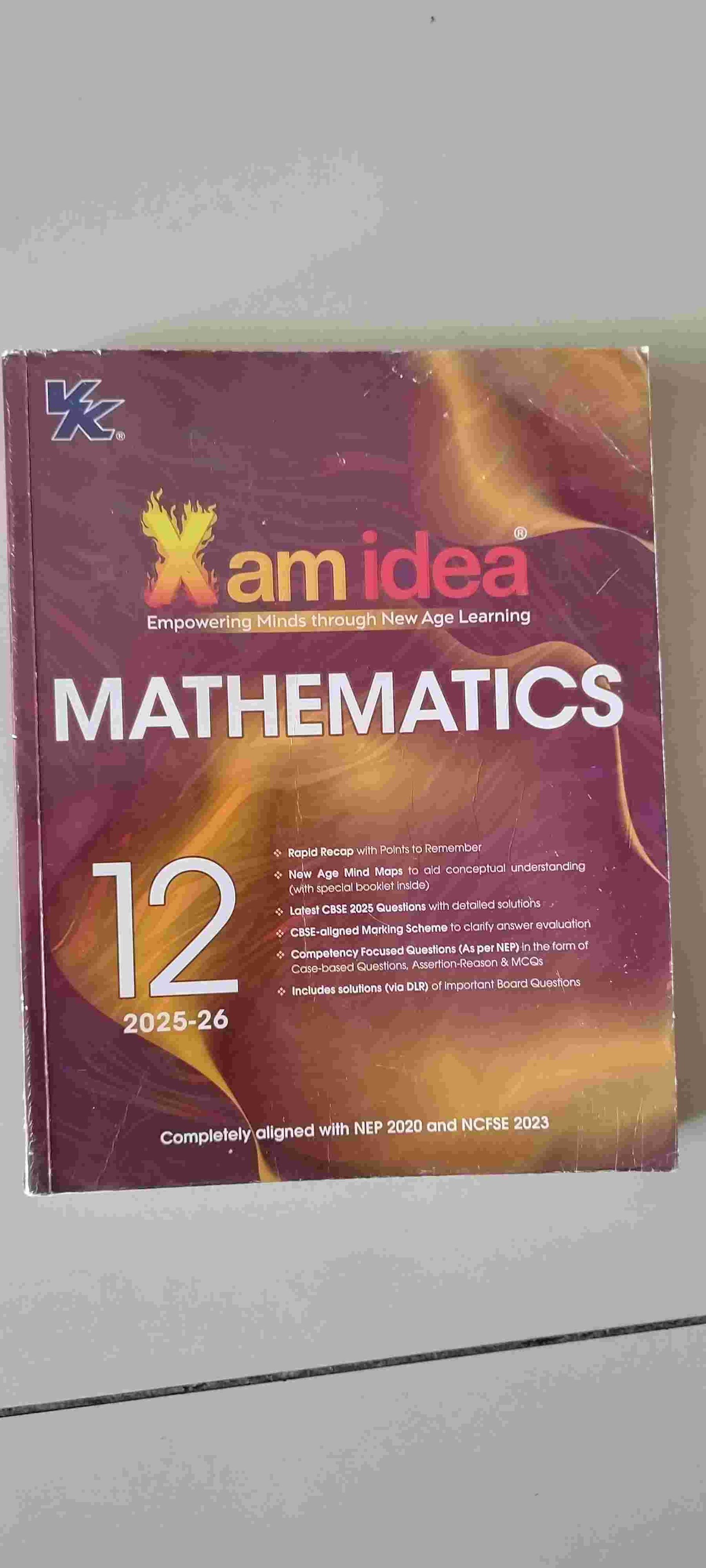 EXAMIDEA- MATHEMATICS (latest edition)