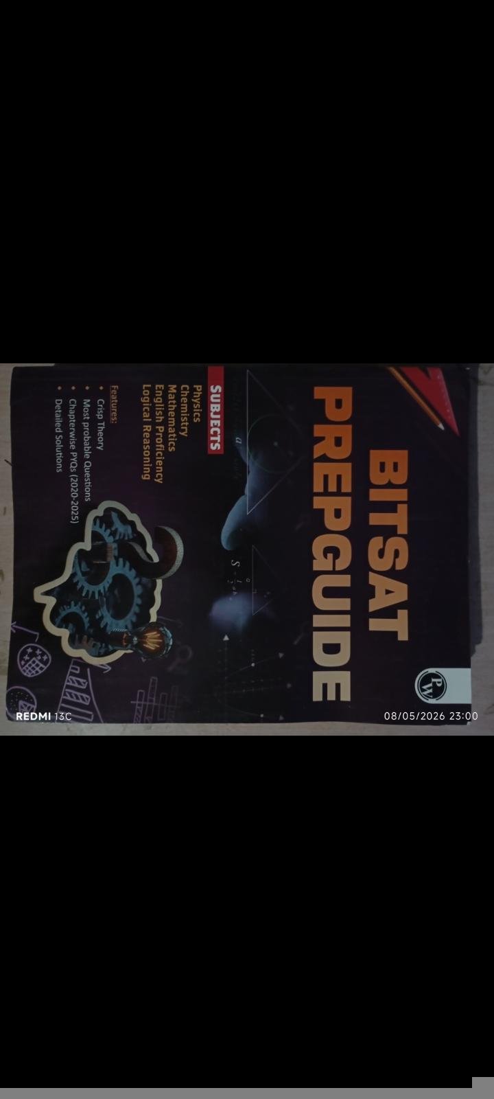 BITSAT PREPGUIDE PW