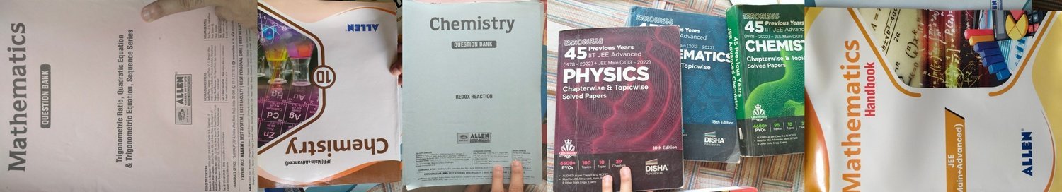 ALLEN JEE Modules Class 11 & 12 + Disha PYQs