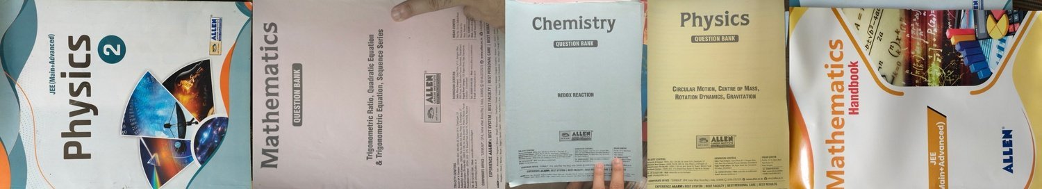 ALLEN JEE Class 11 Modules (PCM)| Main + Advanced