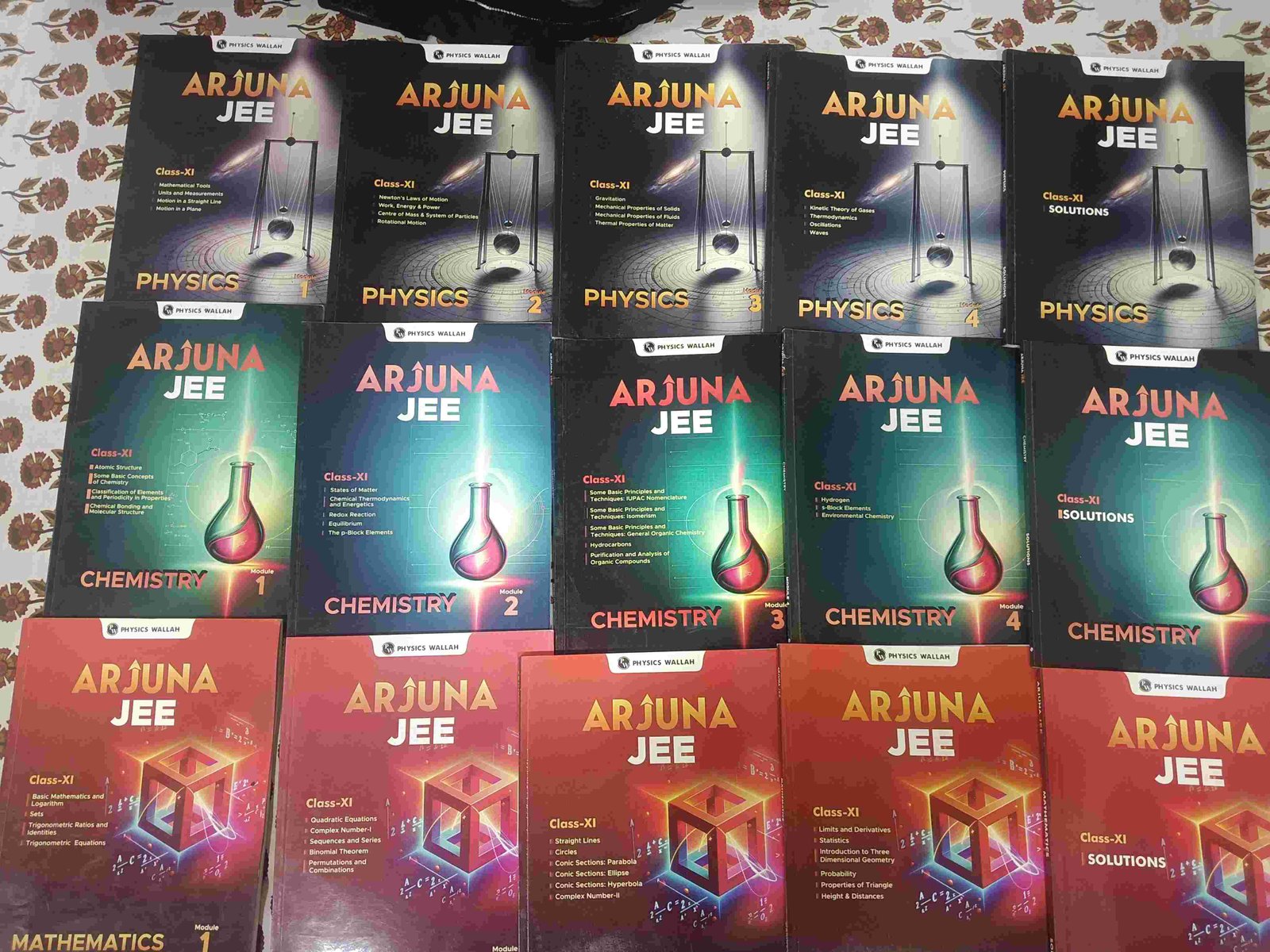 Arjuna JEE Modules Class 11 PCM Set