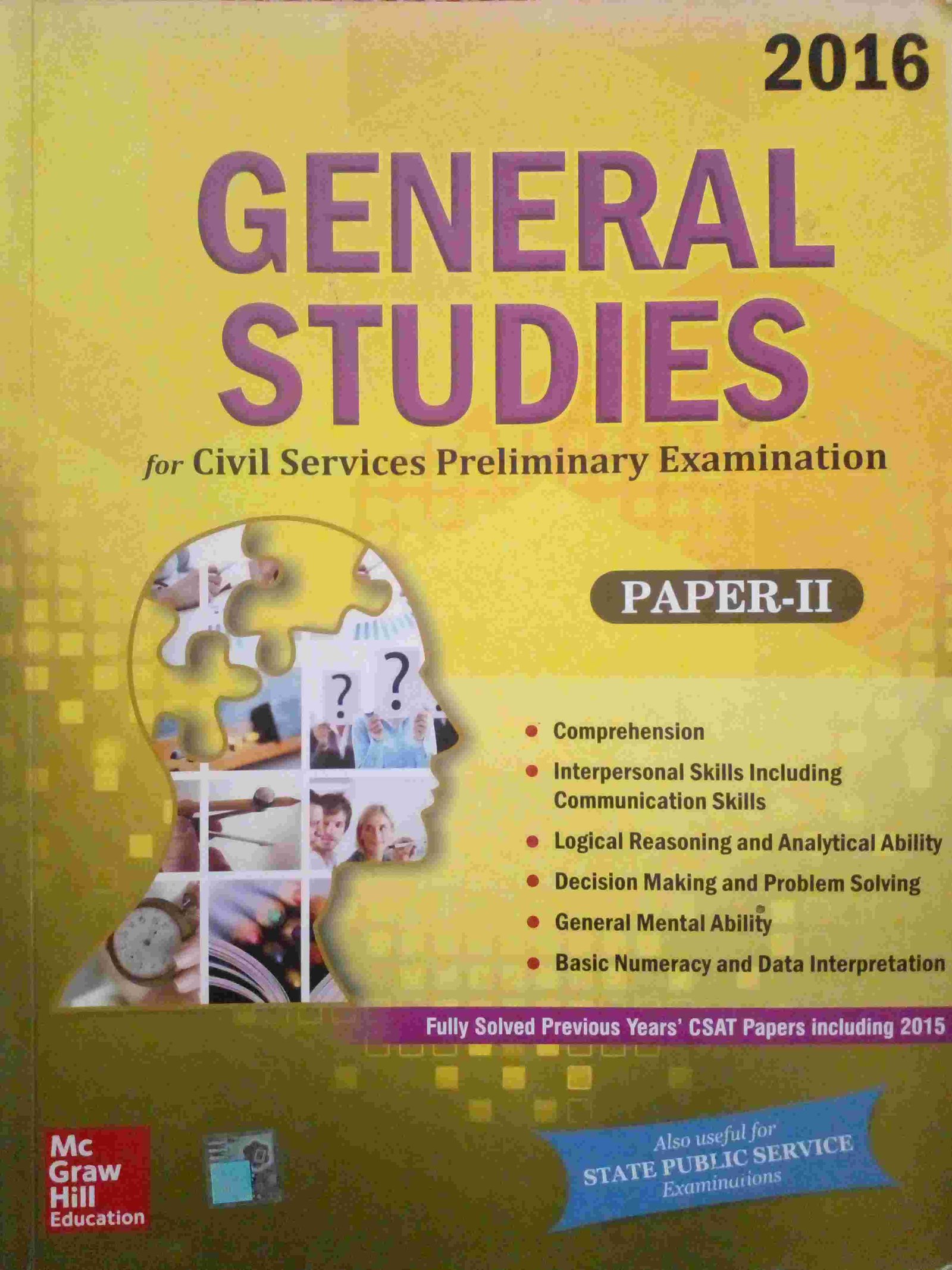General Studies Paper 2 by McGraw Hill Education