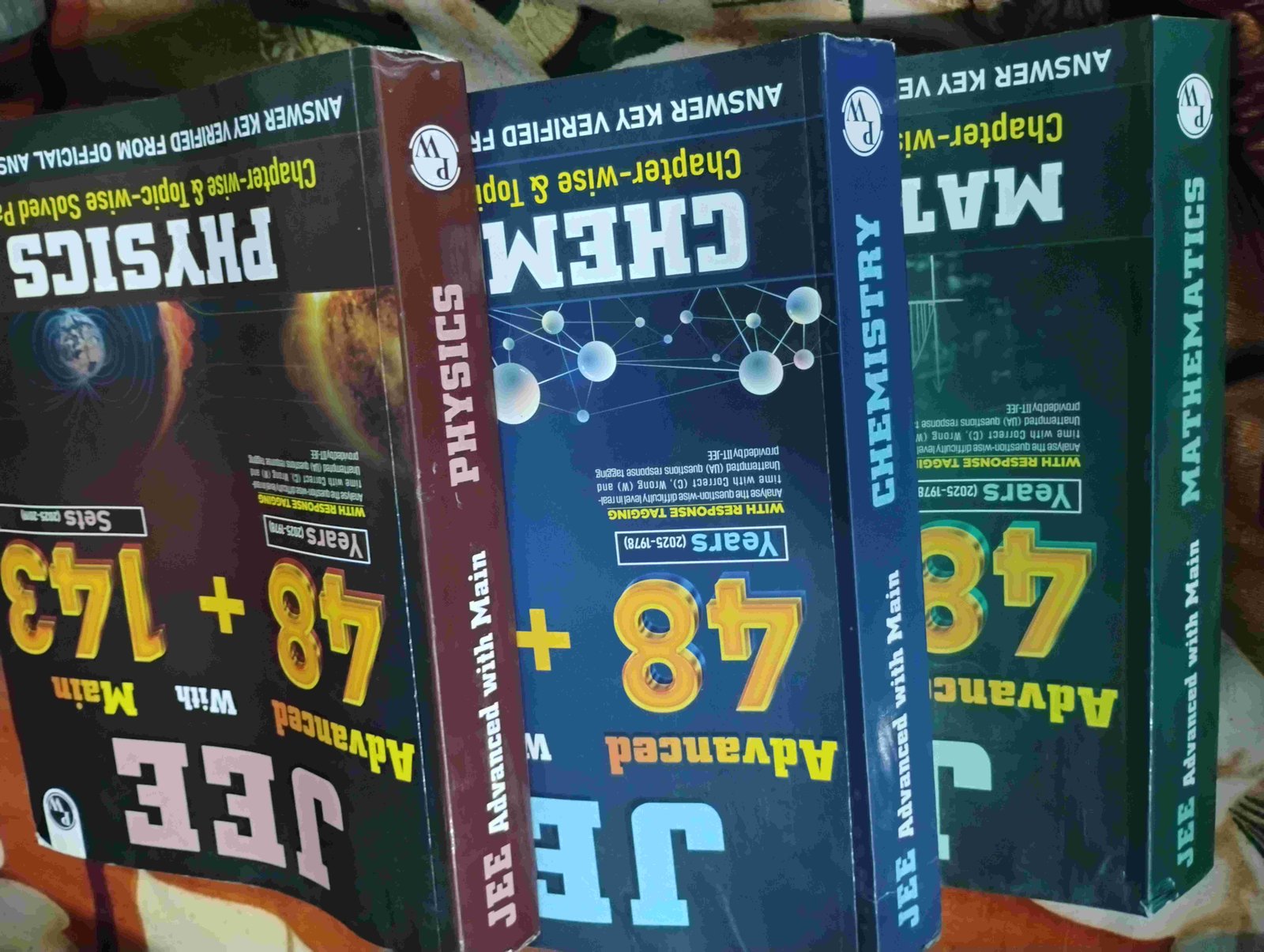 Pw 48year + 143 sets topicwise pyq book2026edition