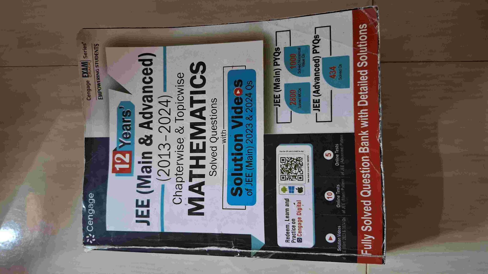 Cengage Mathematics jee main&adv pyq 12 years