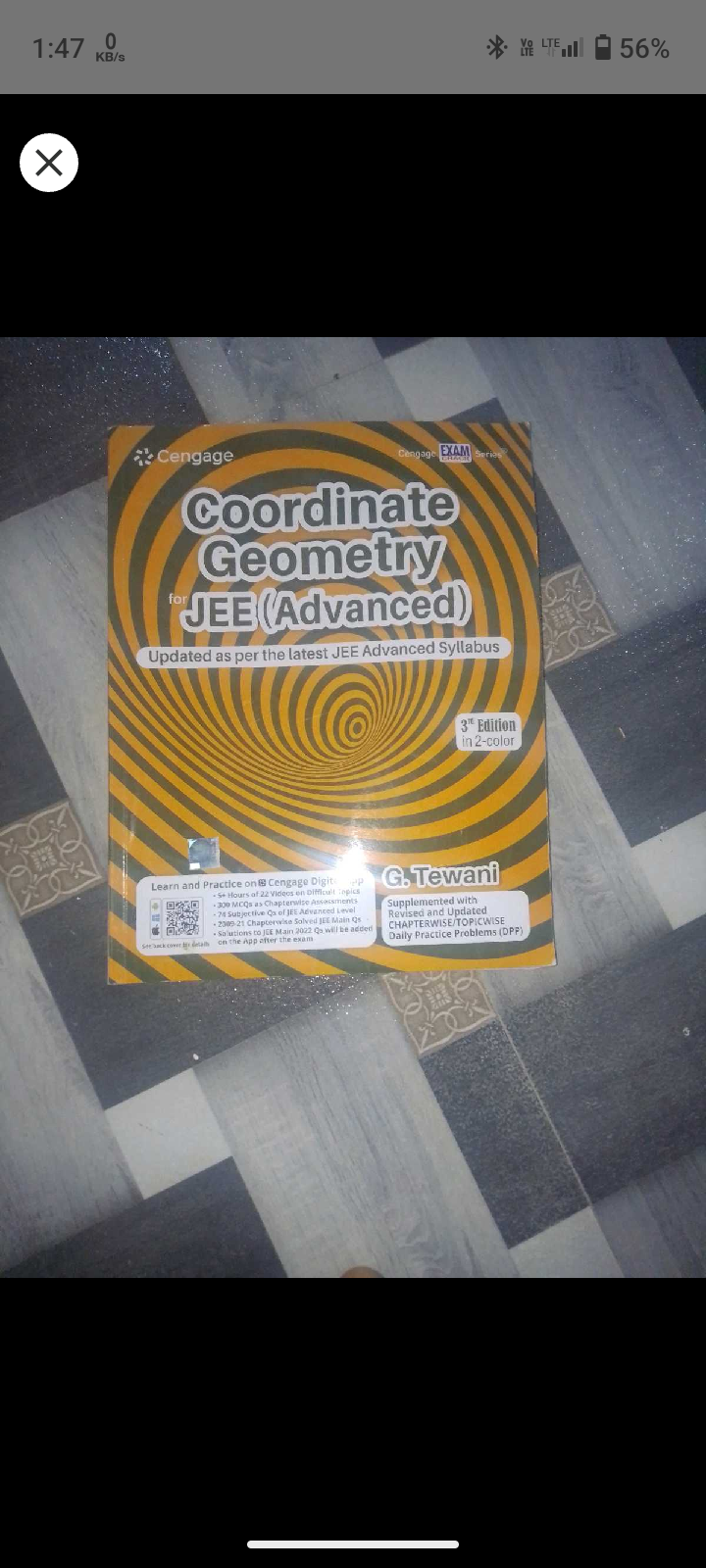 Cengage of mathematics for iit coordinate geometry