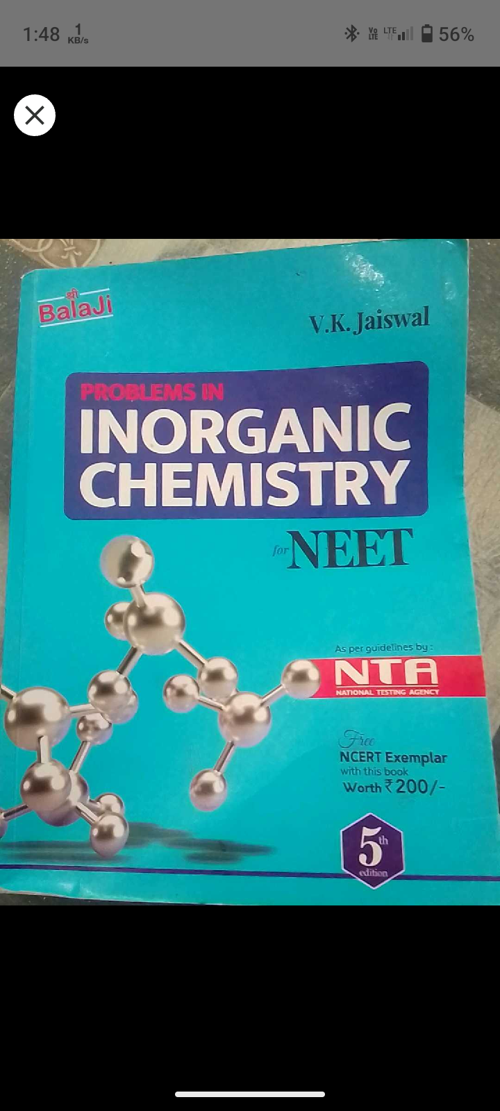 V.k jaiswal  problem in inorganic chemistry