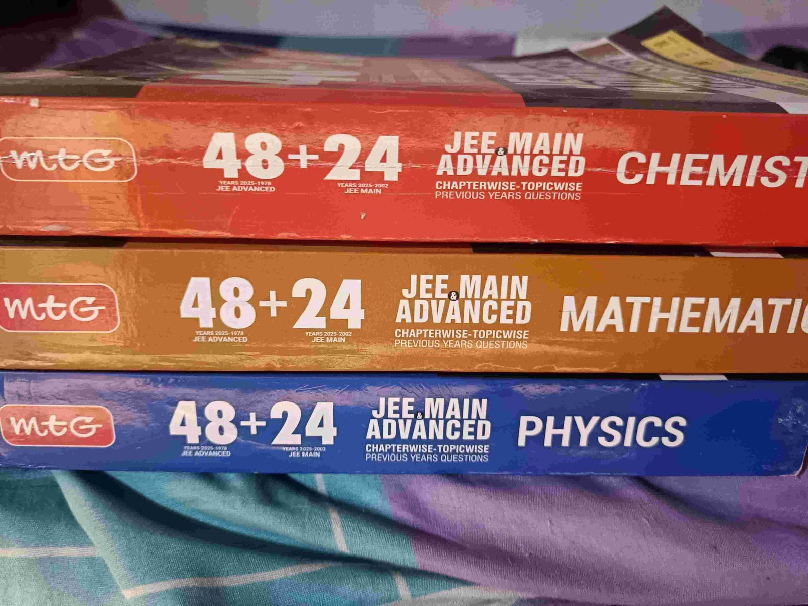 48 years jee mains + advance book
