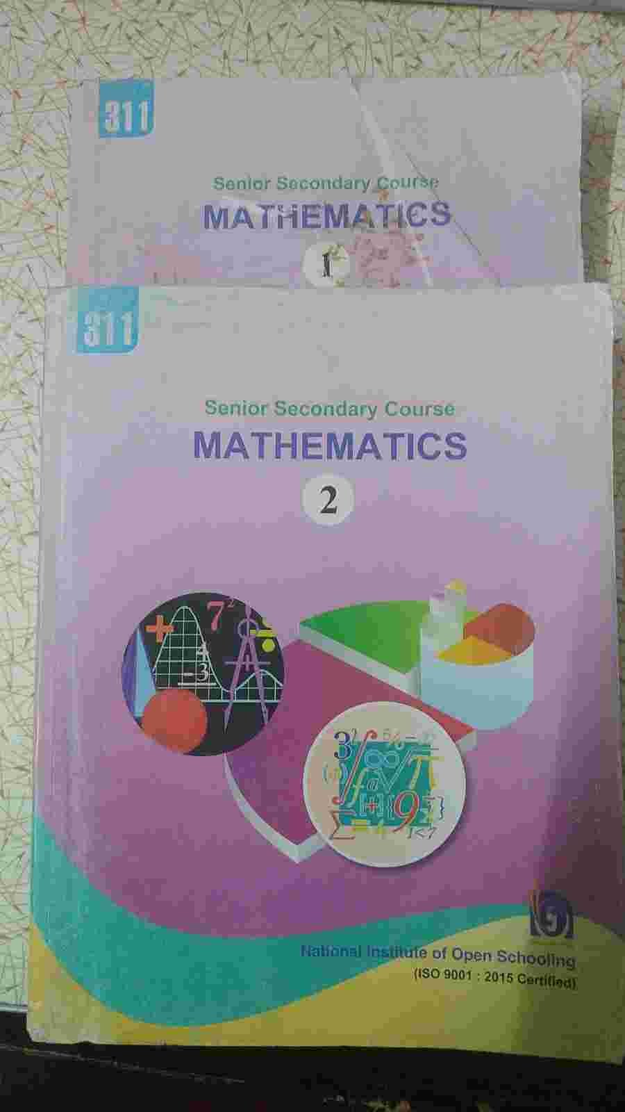 NIOS, mathematics (311), class 12th