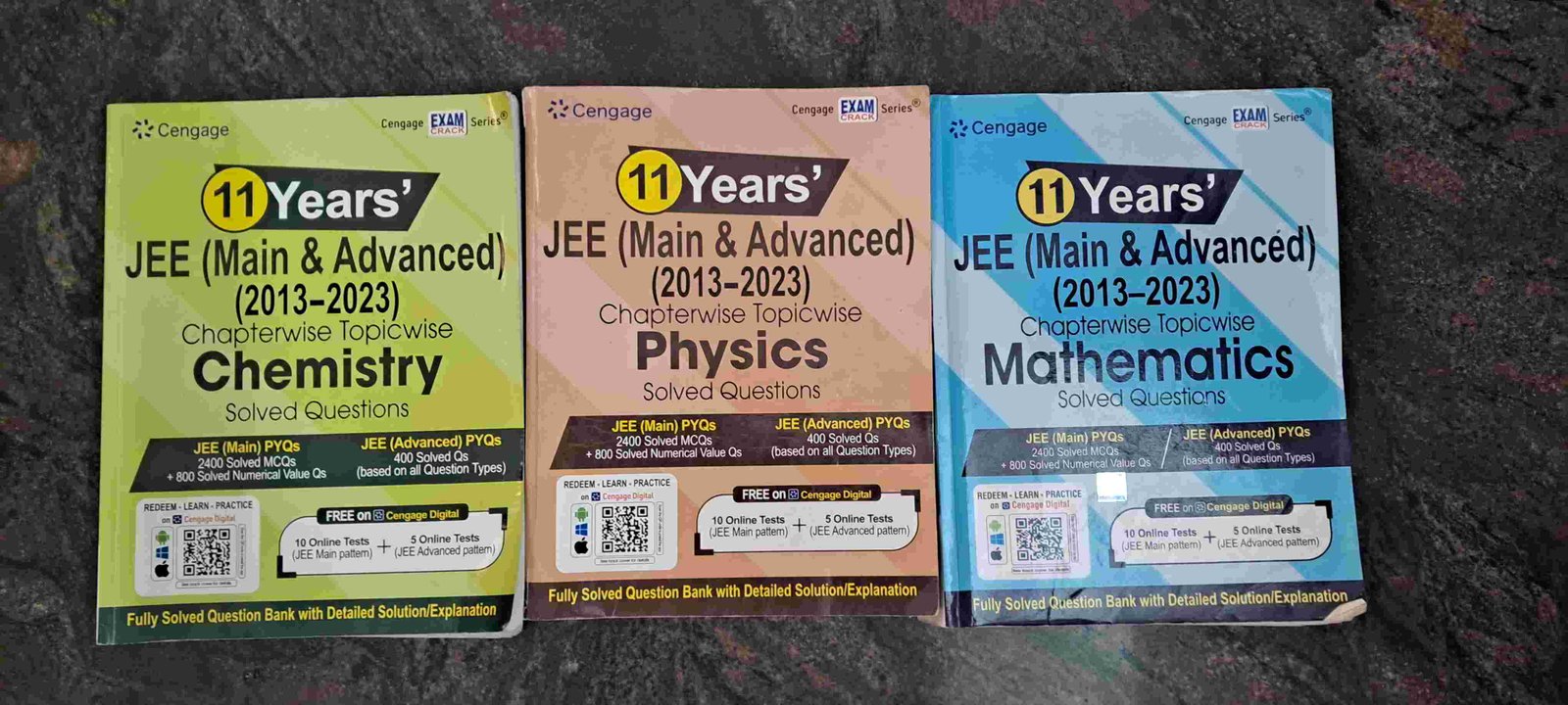 Cengage 11 Years JEE(Mains&Advanced) Solved Qns