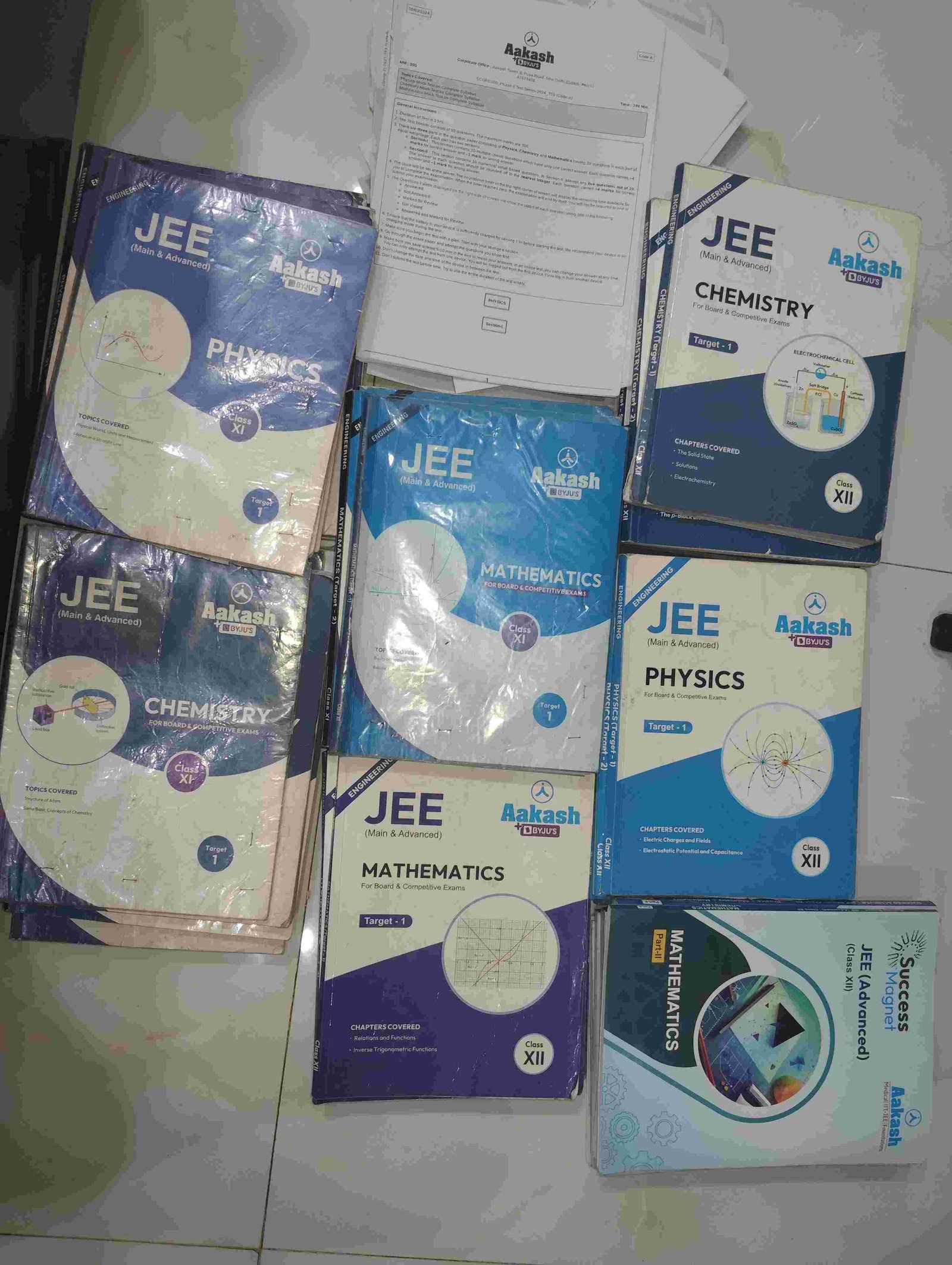 Aakash Institute JEE Main + Advanced Study Modules
