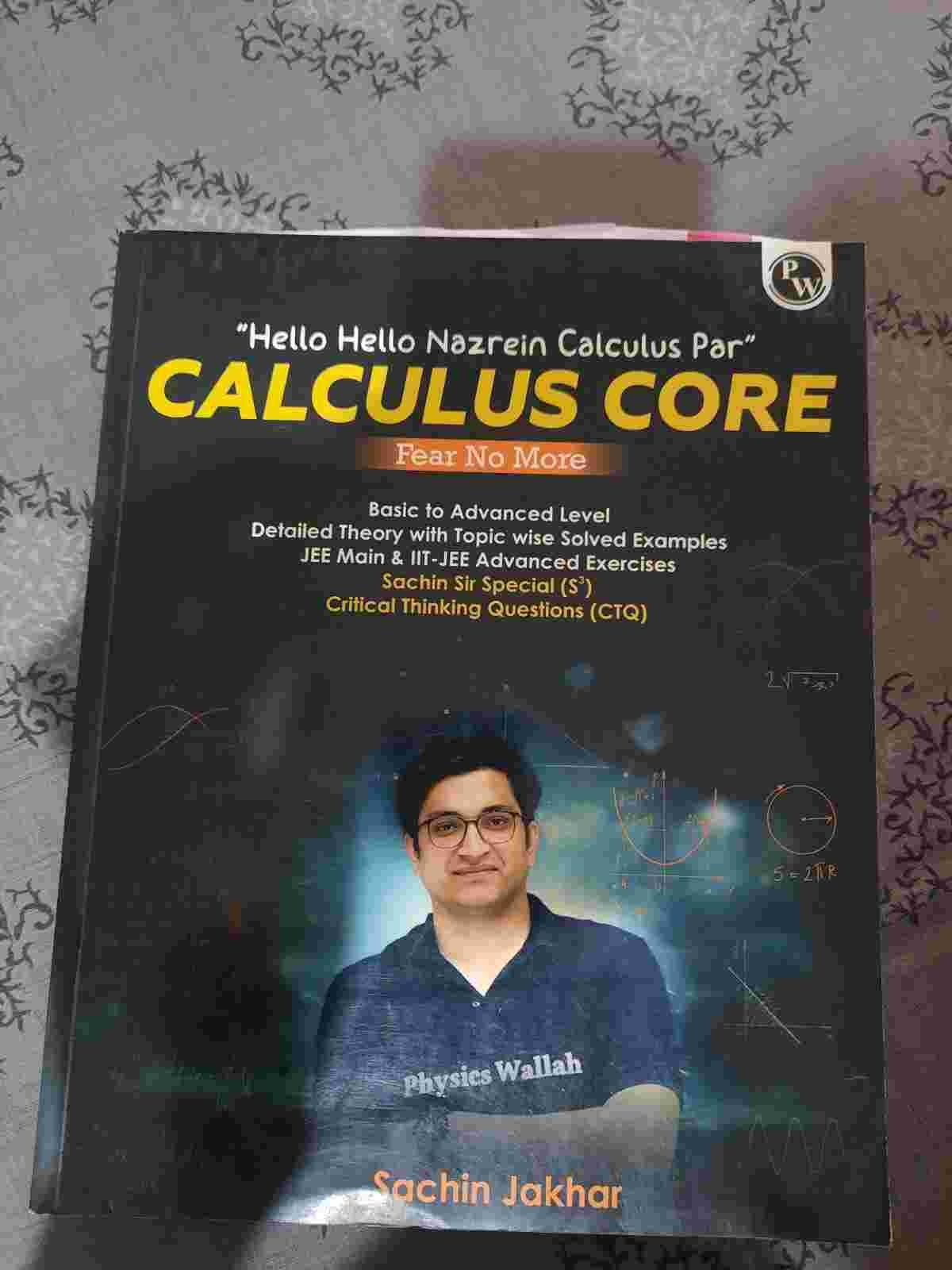 JEE PW Calculus Core (Sachin Jakhar) + MTG math pyq jee mains+ advance