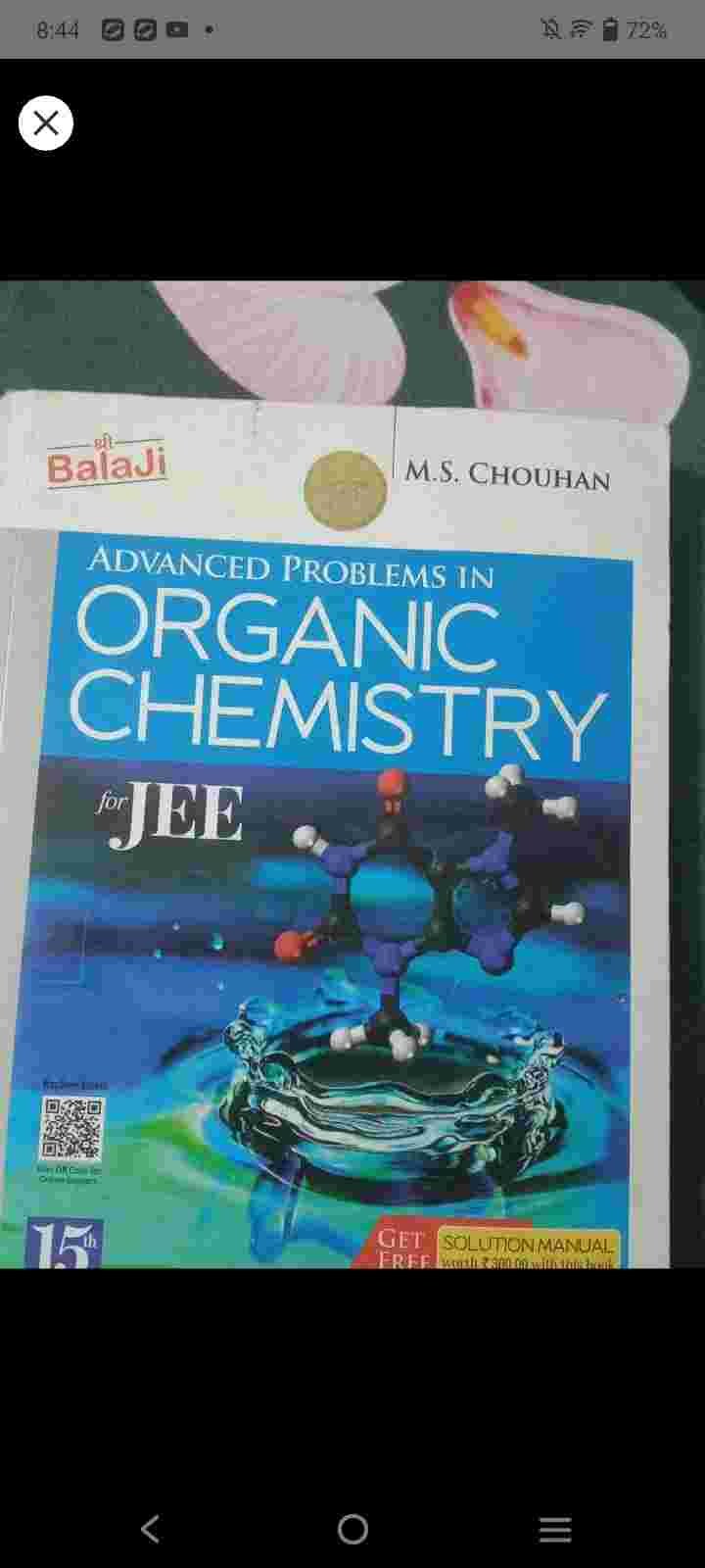 Organic Chemistry JEE Book