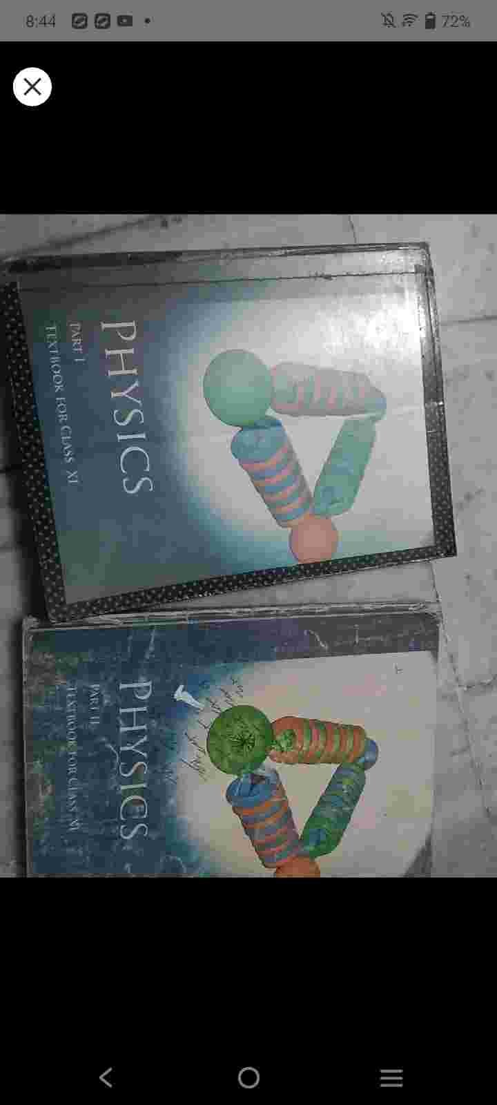 Physics Textbook Class XI (Part 1 & 2)