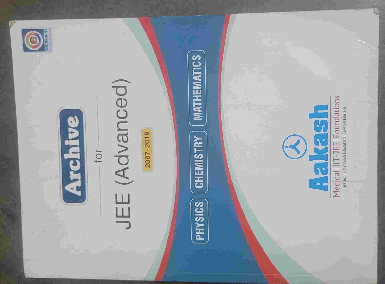 Question bank for JEE ADVANCE: Archive Aakash