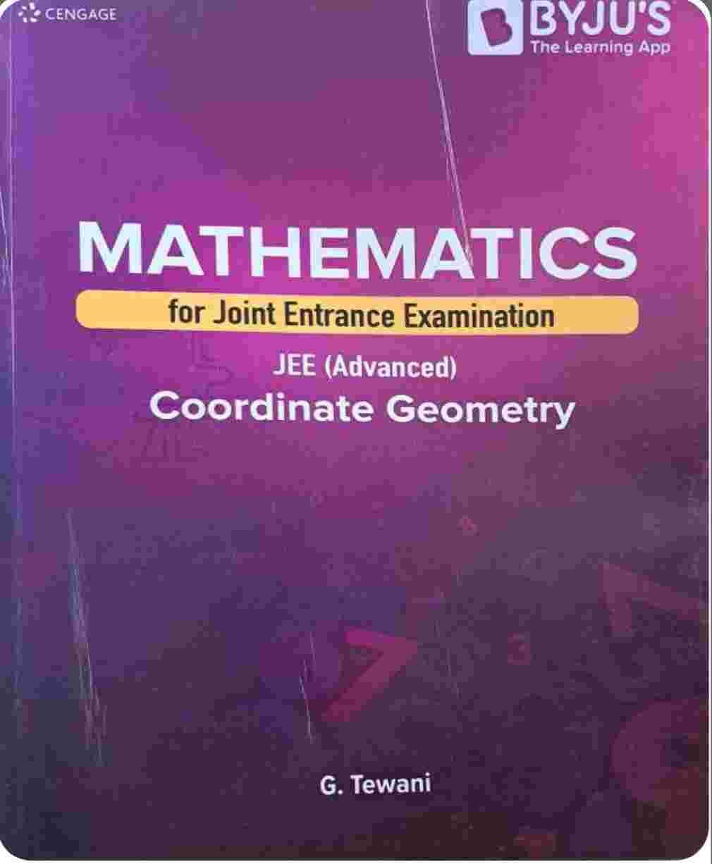 Cengage coordinate geometry