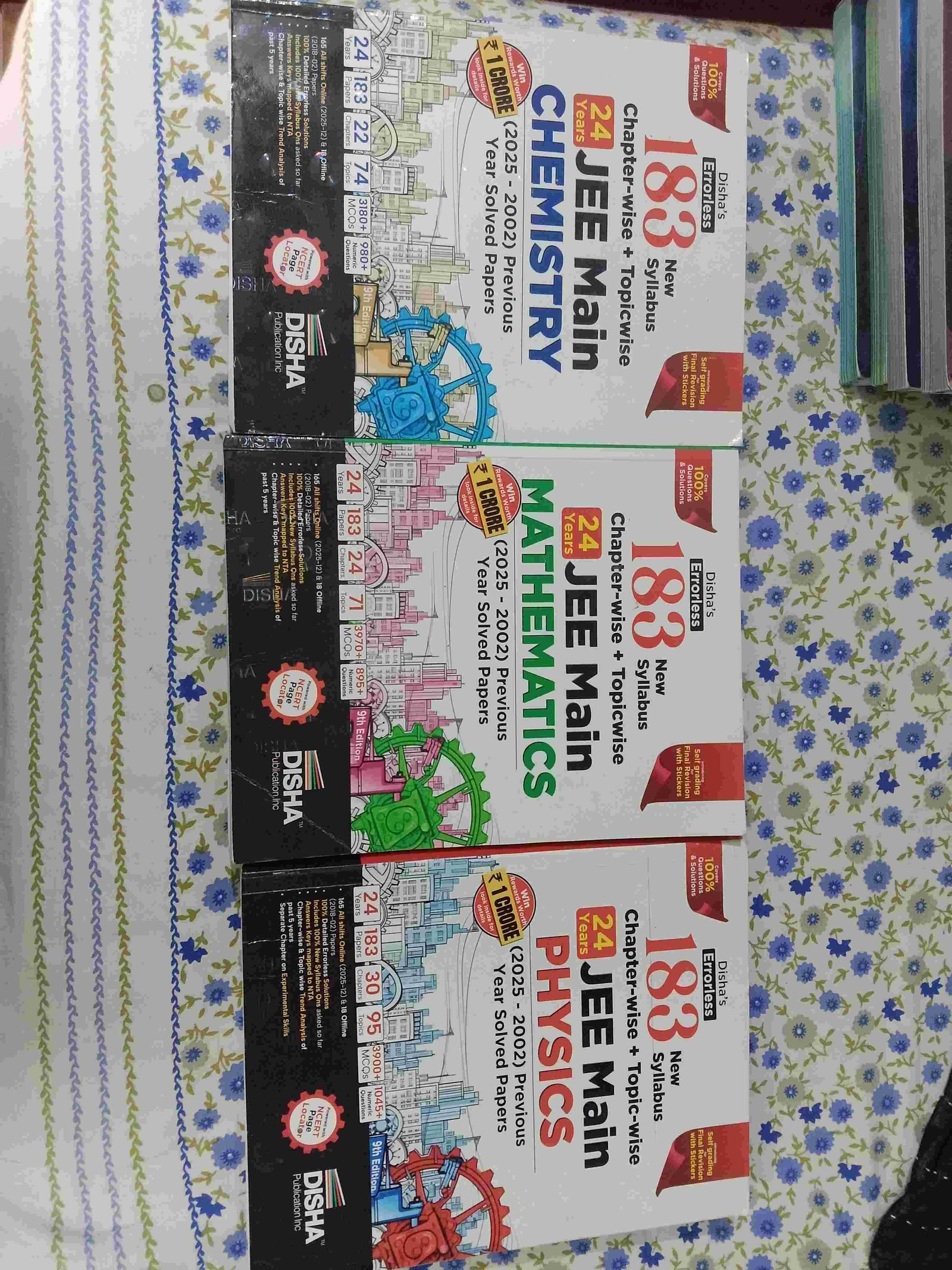 DISHA ERRORLESS 183 NEW SYLLABUS 24 YEARS PYQ BOOK