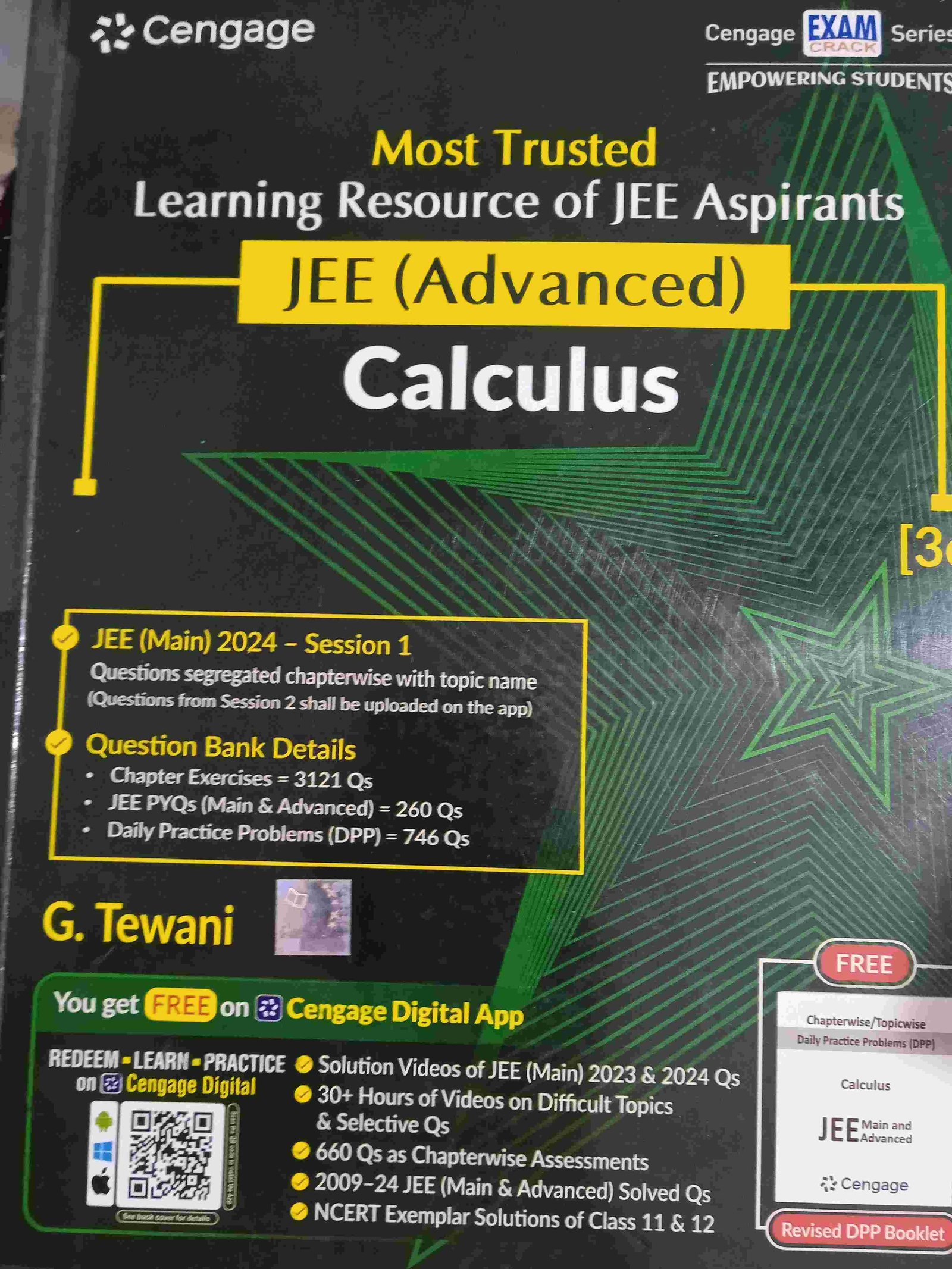 Cengage maths full set of 5 books with dpps