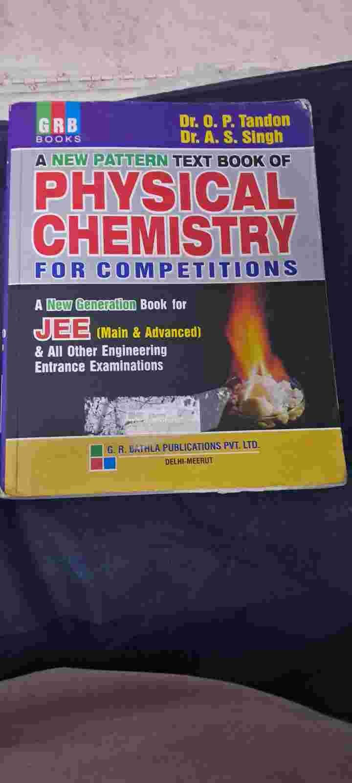 OP Tondon Physical Chemistry