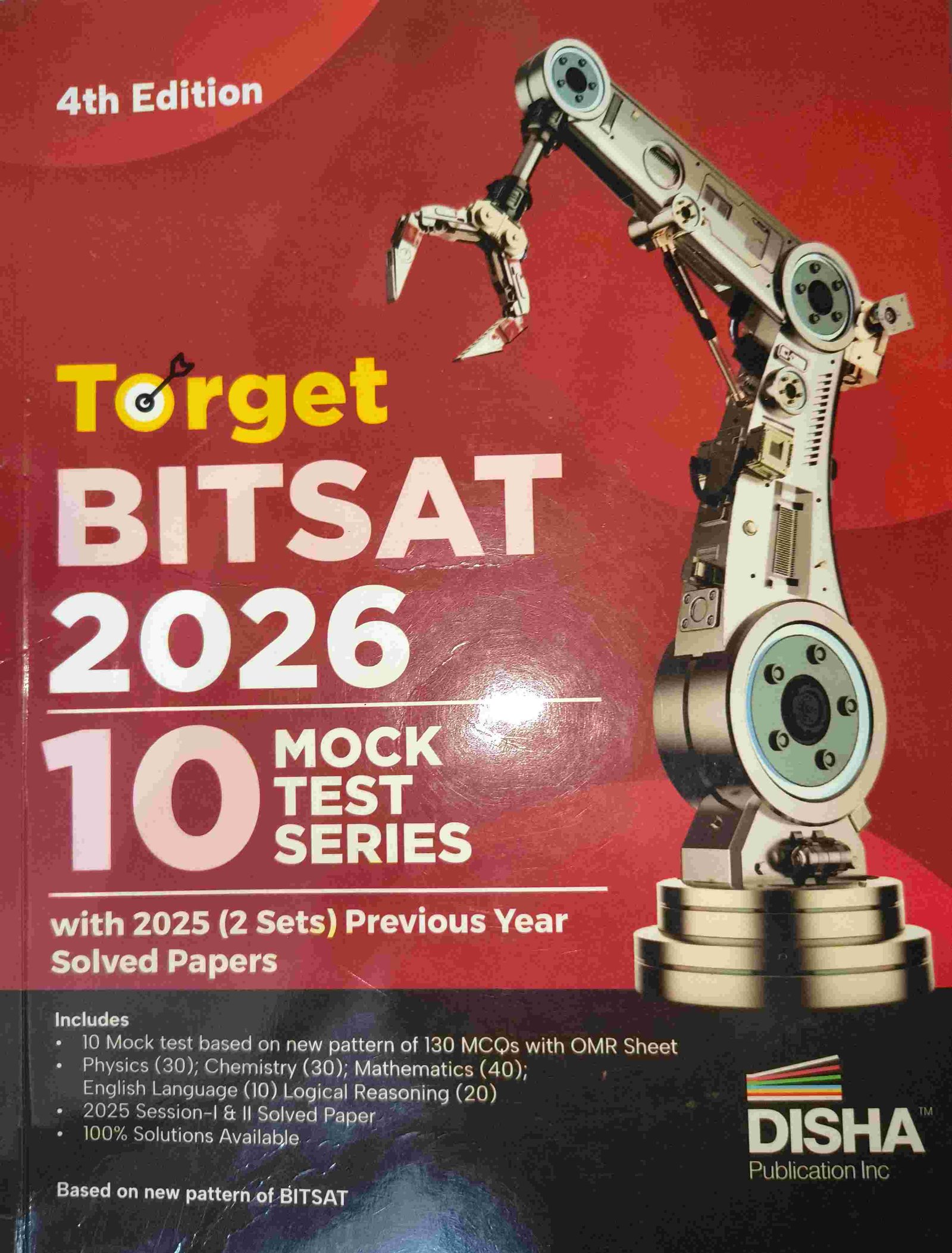 BITSAT mock test series Disha publication