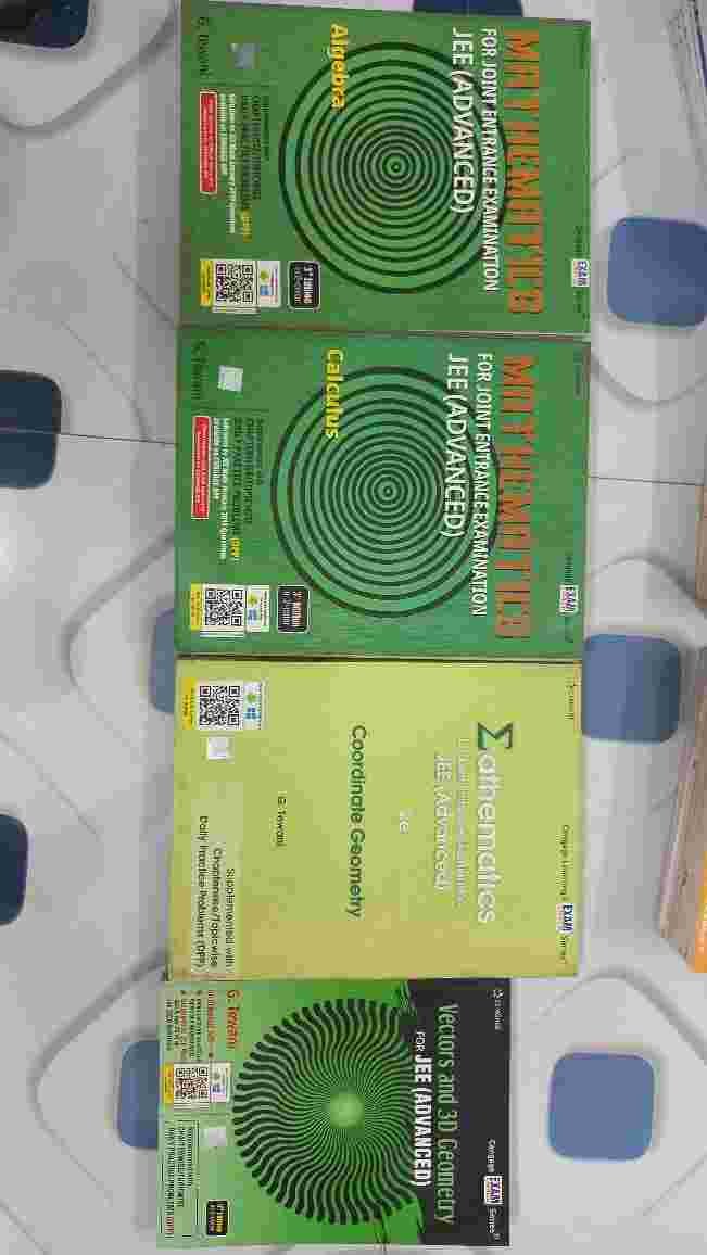 Cengage Mathematics JEE Advanced Set of 4 Books