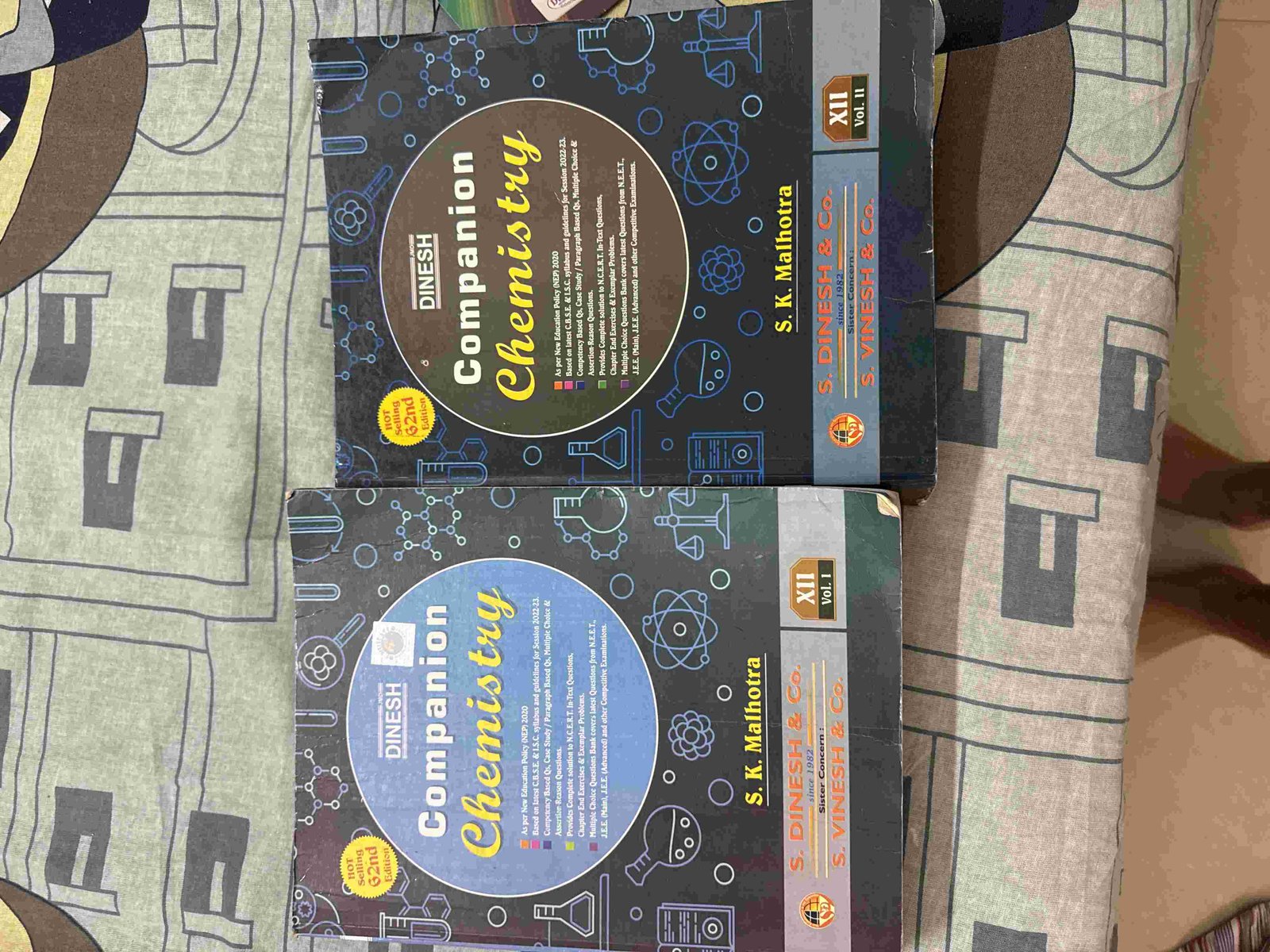 Dinesh companion chemistry volume 1 and 2