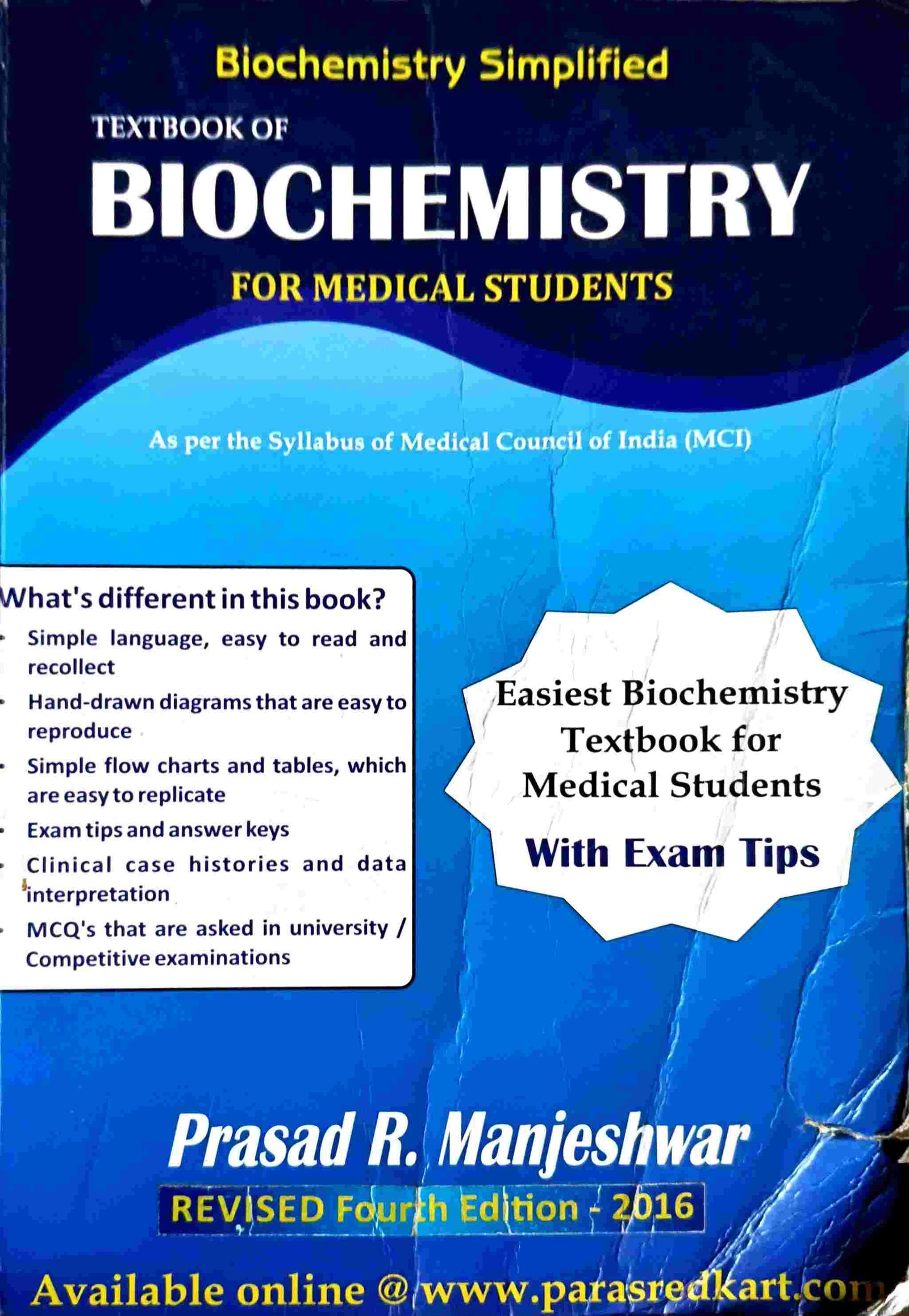 Textbook of biochemistry