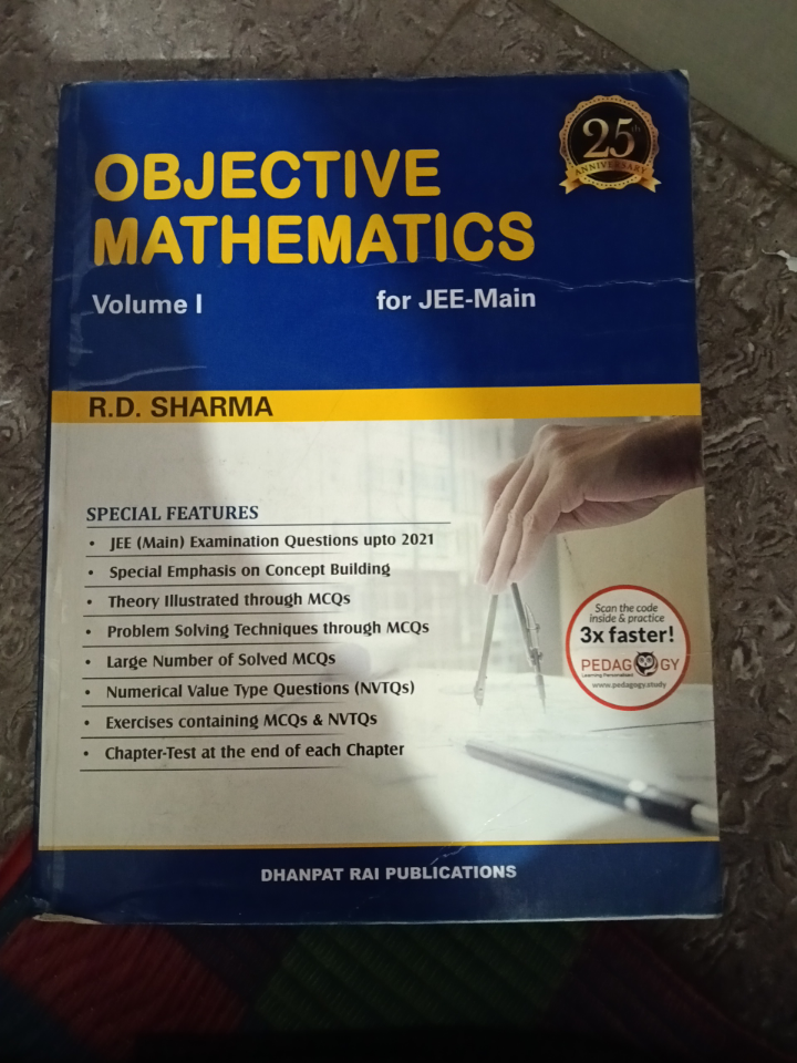 RD Sharma for jee mains exam