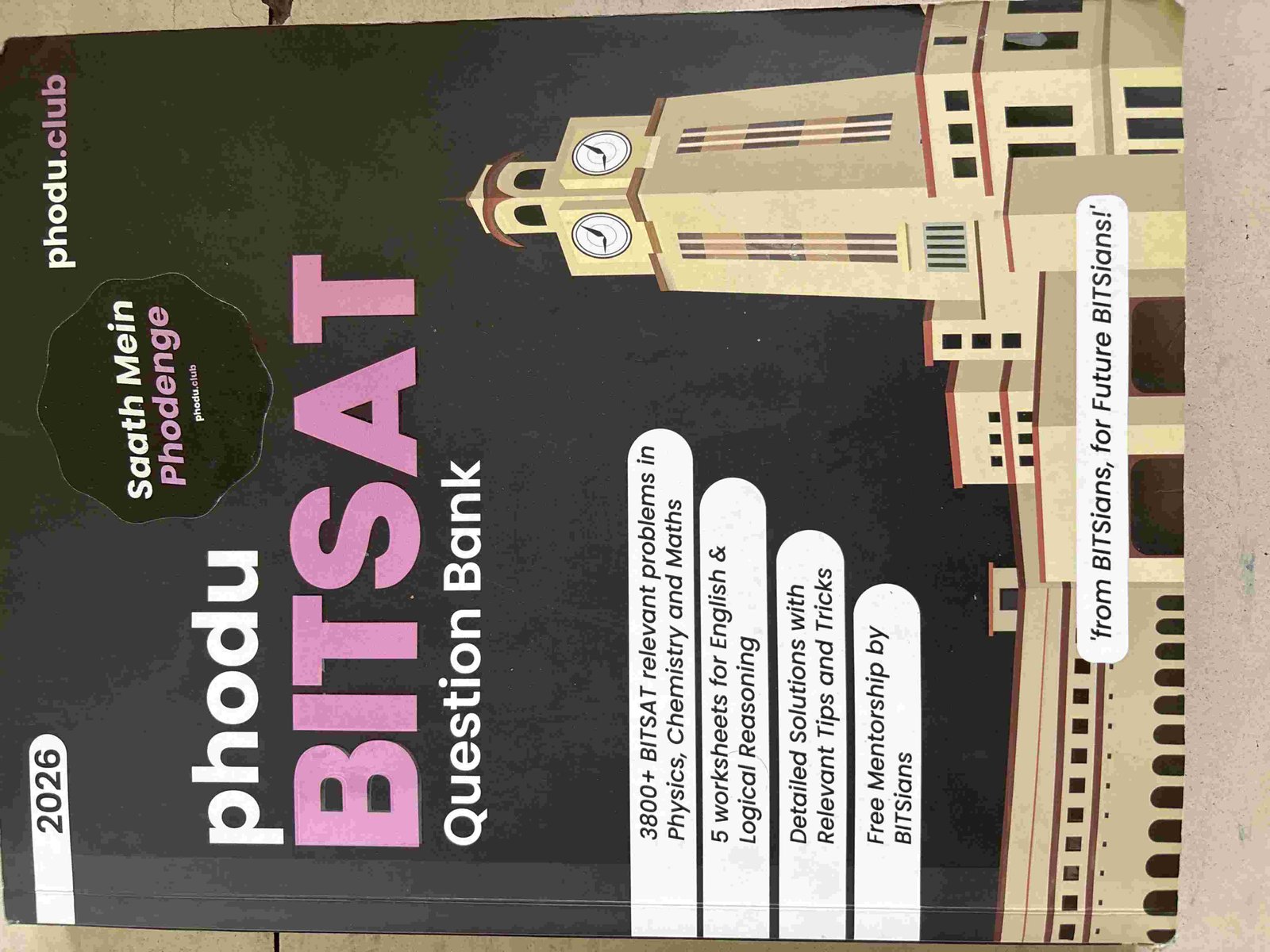 Phodu club Bitsat book