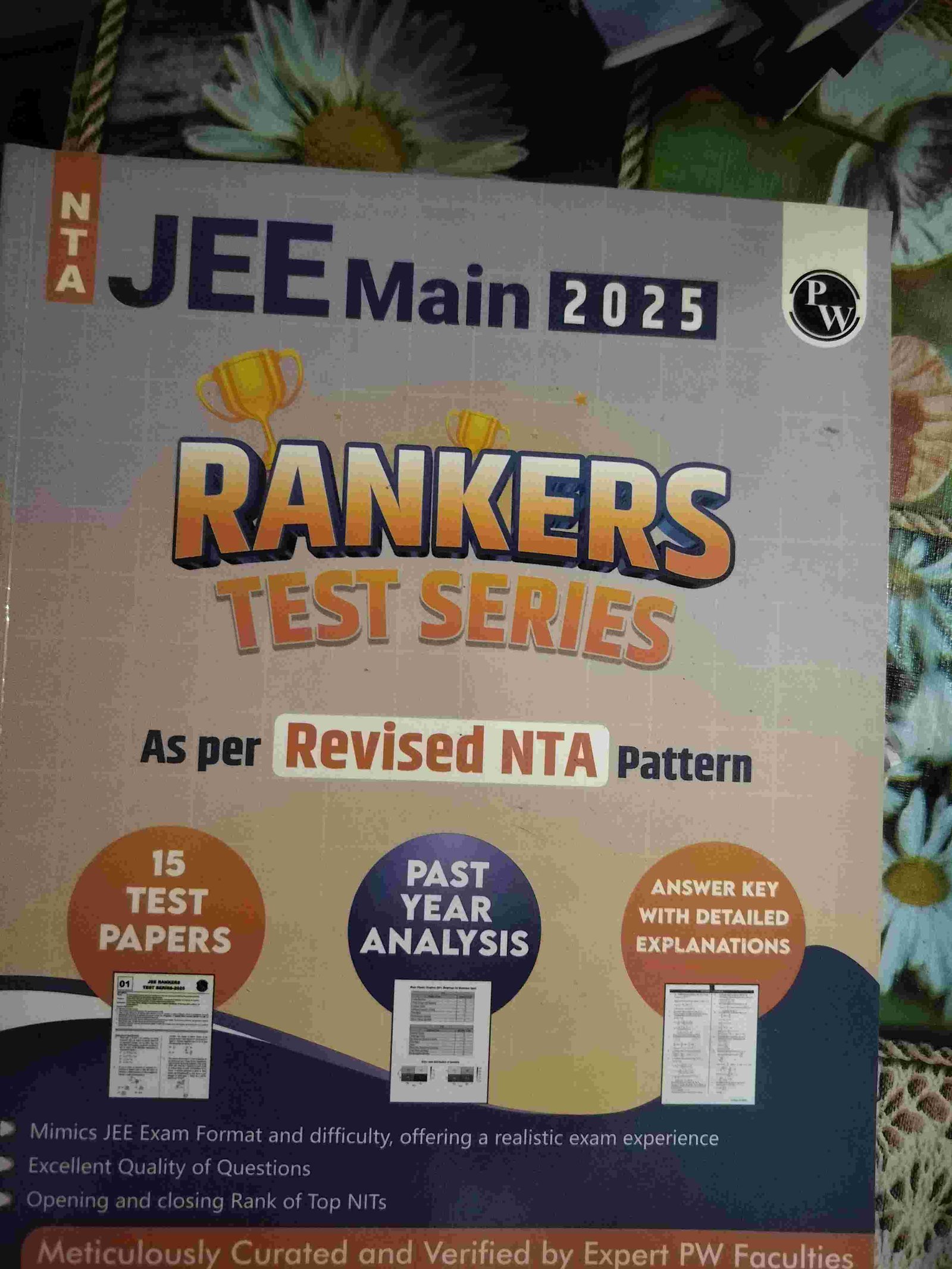 Jee main rankers pw test series