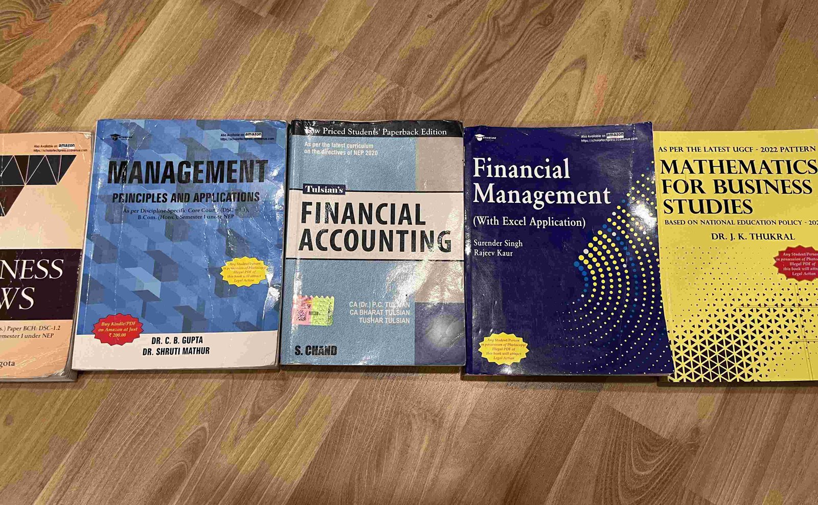 Delhi University Bcom Books (notes+pyq also)