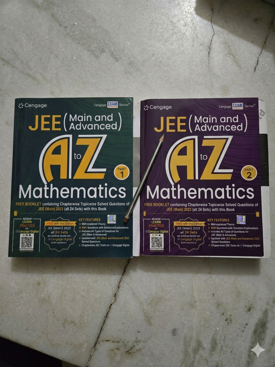 Cengage maths book for jee ( part 1 and 2)