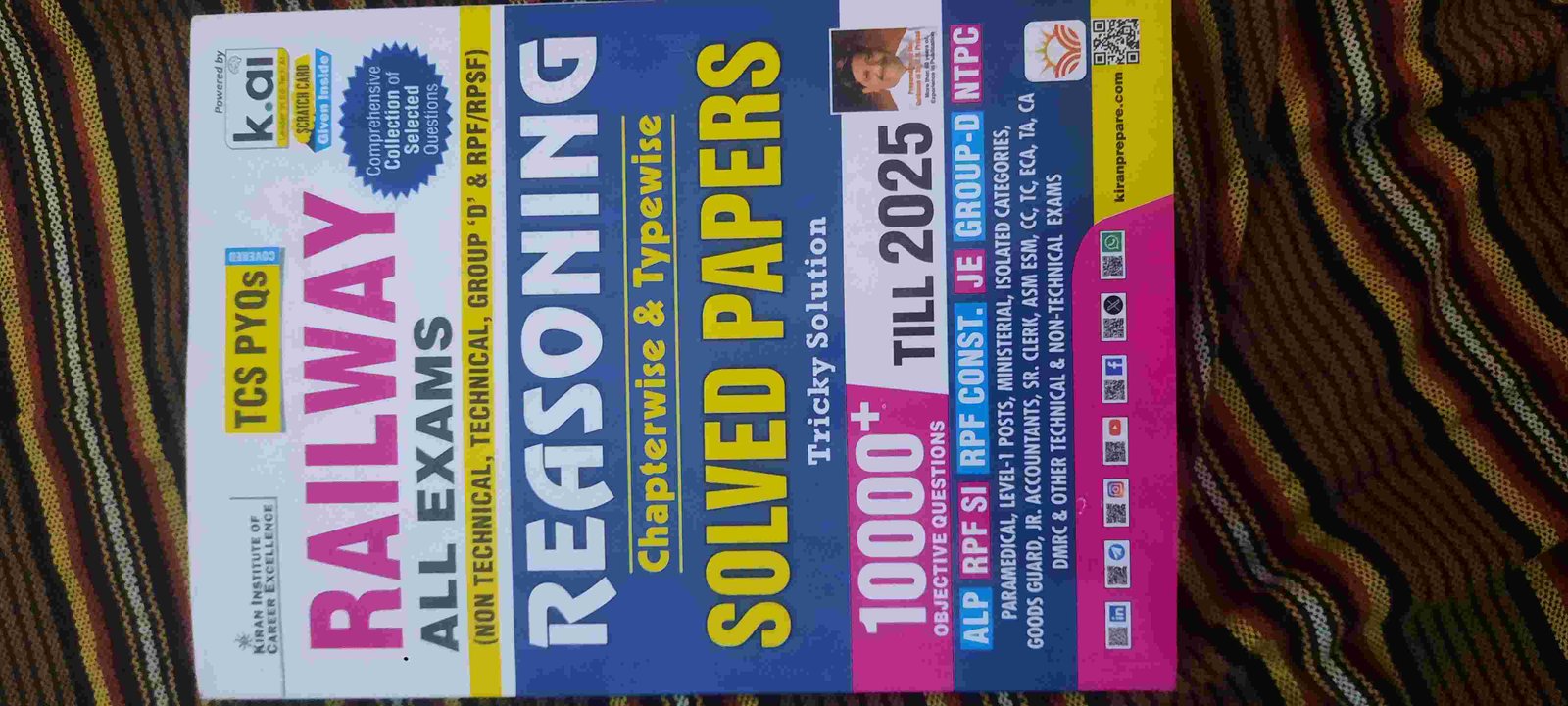 Kiran SSC Reasoning Chapterwise Book