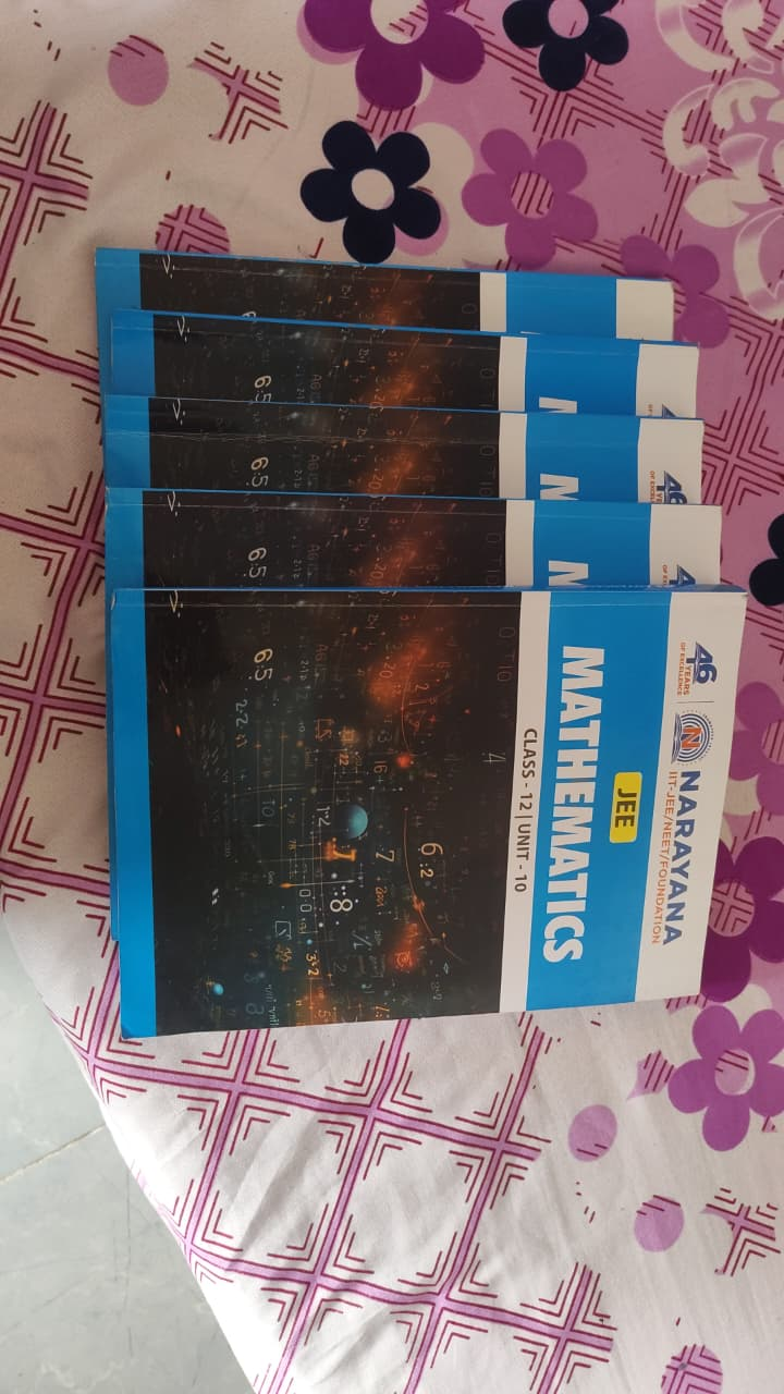 Narayana Class XII Mathematics Modules 2025