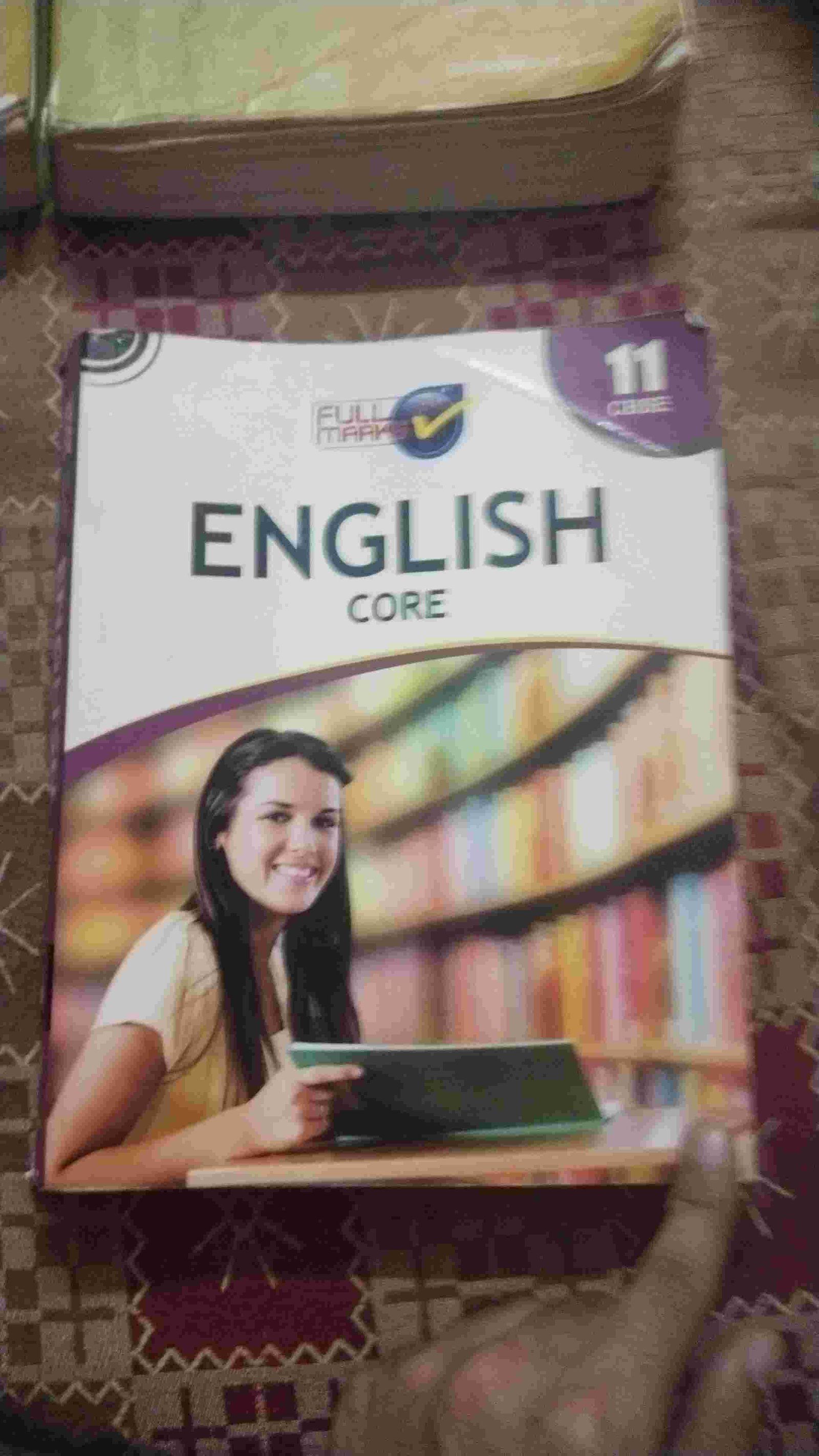 Full marks Class 11 English book