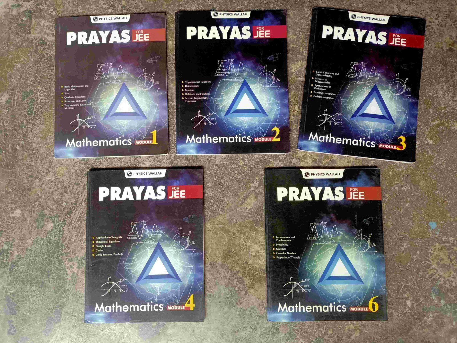 PW Prayas JEE Mathematics Modules Set