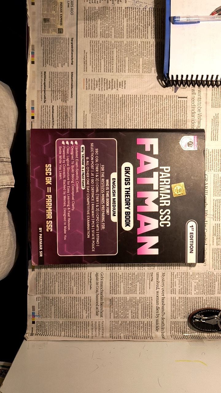Fatman by Parmar SCC NEW BOOK
